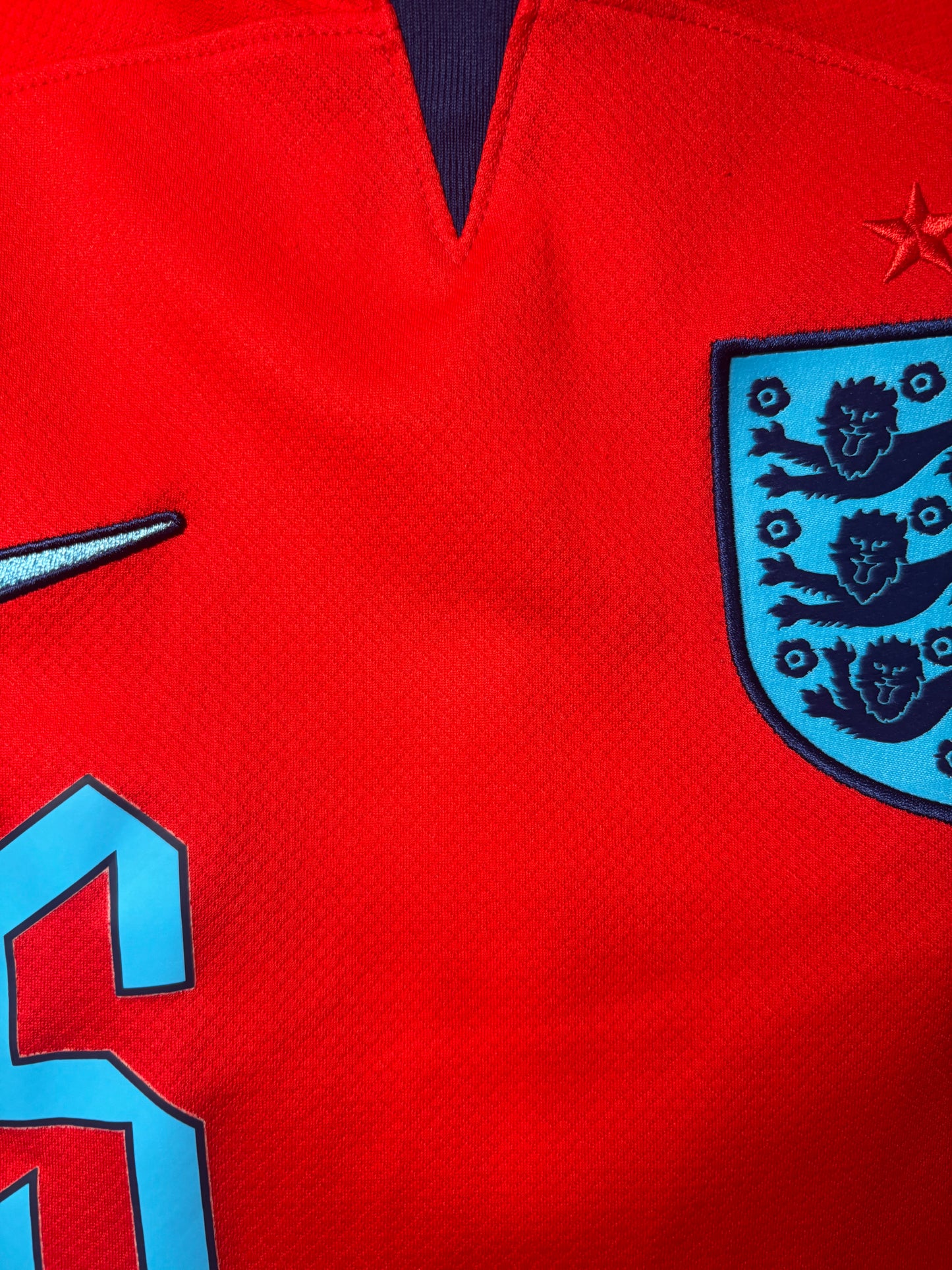 England Away Shirt 2022 Saka (S)