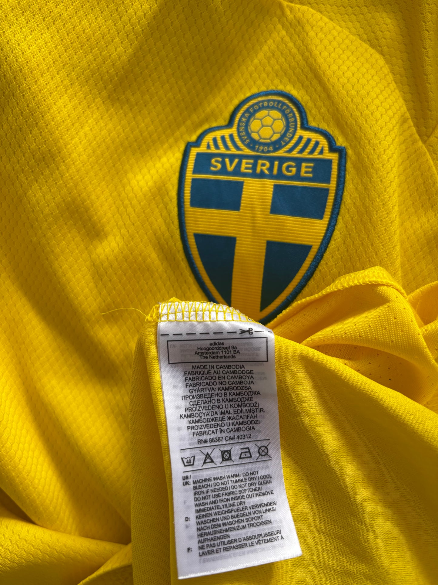 Sweden Home Shirt 2020 (S)