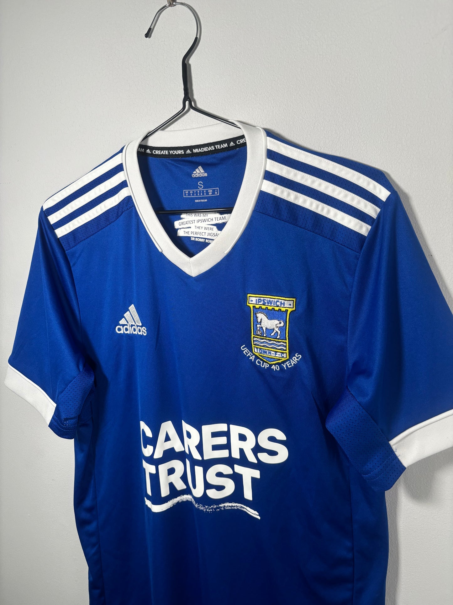 Ipswich Town Home Shirt 2020/21 (S)