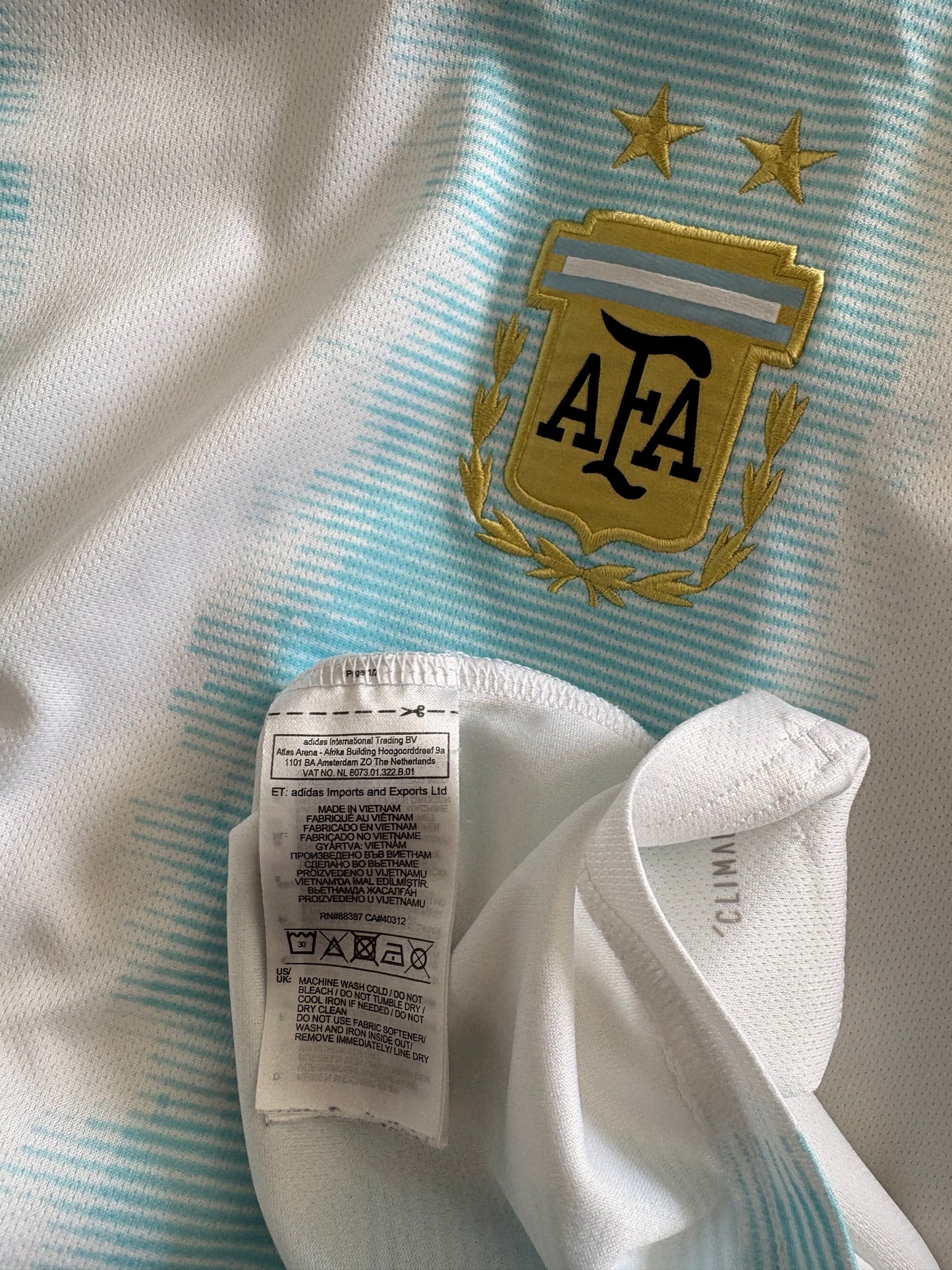 Argentina Home Shirt 2019 (M)