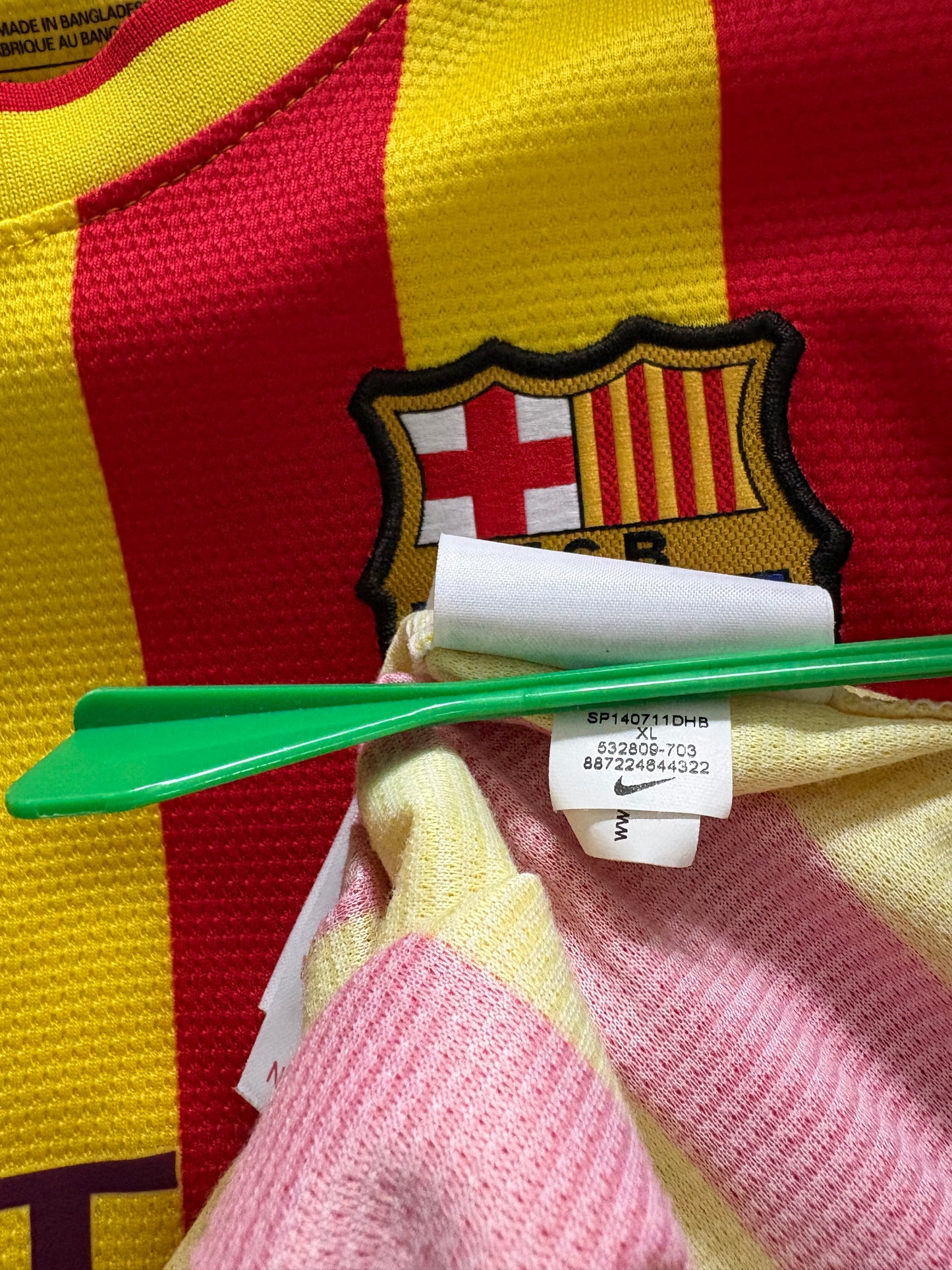 Barcelona Away Shirt 2013/14 (XLK)