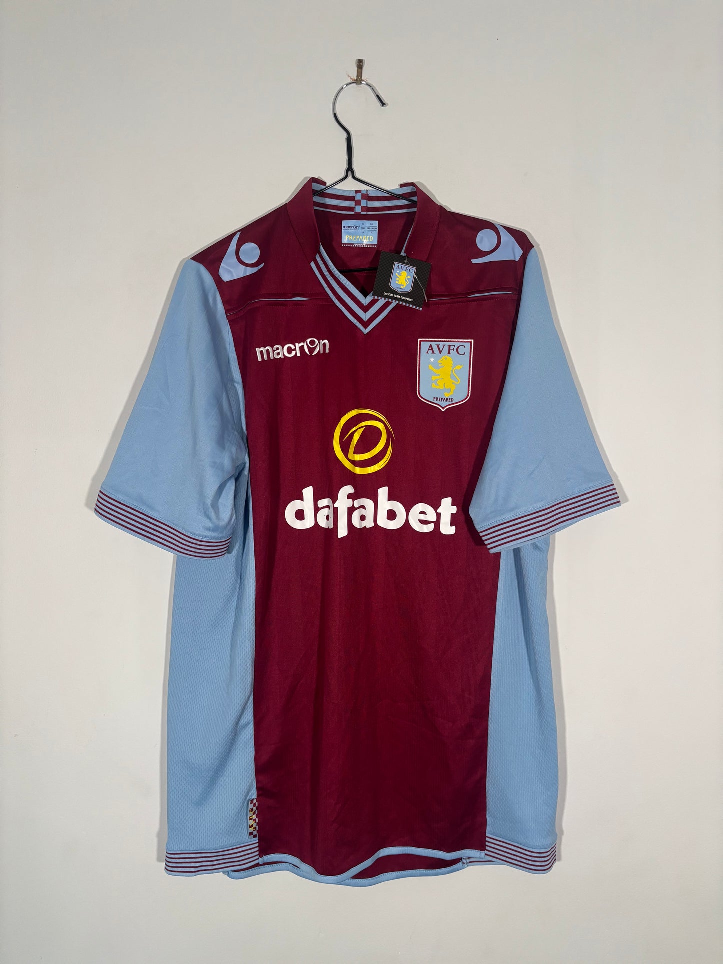 Aston Villa Home Shirt 2013/14 BNWT (XL)