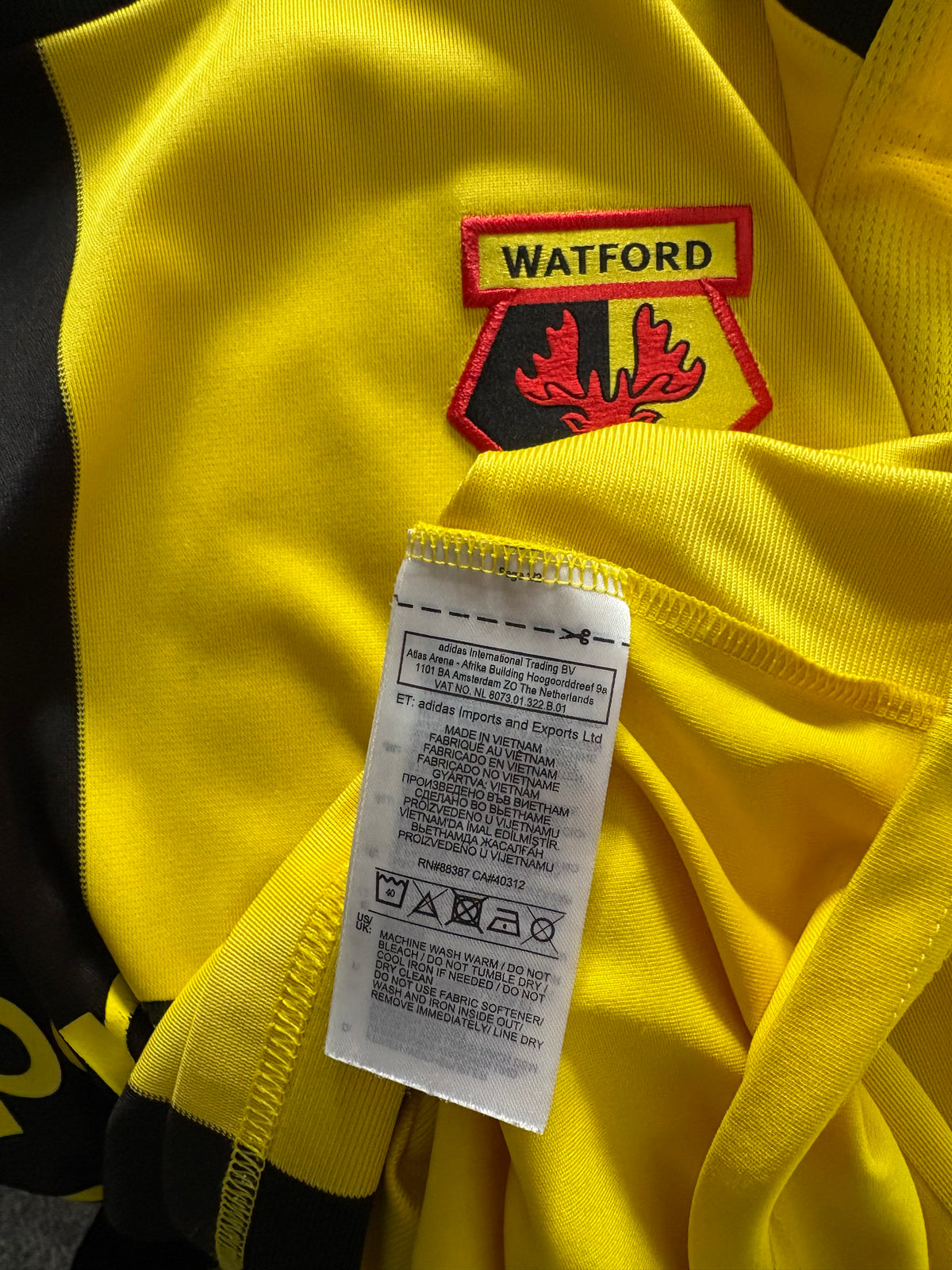 Watford Home Shirt 2019/20 Sarr (S)