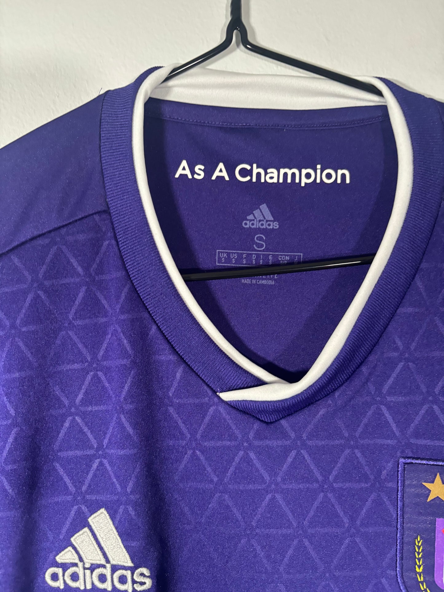 Anderlecht Home Shirt 2018/19 (S)