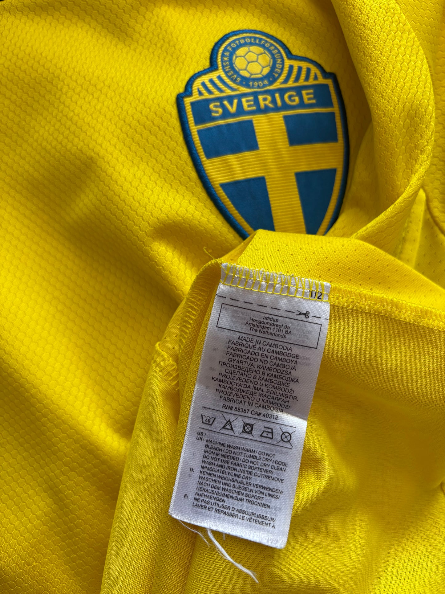 Sweden Home Shirt 2020 (L)