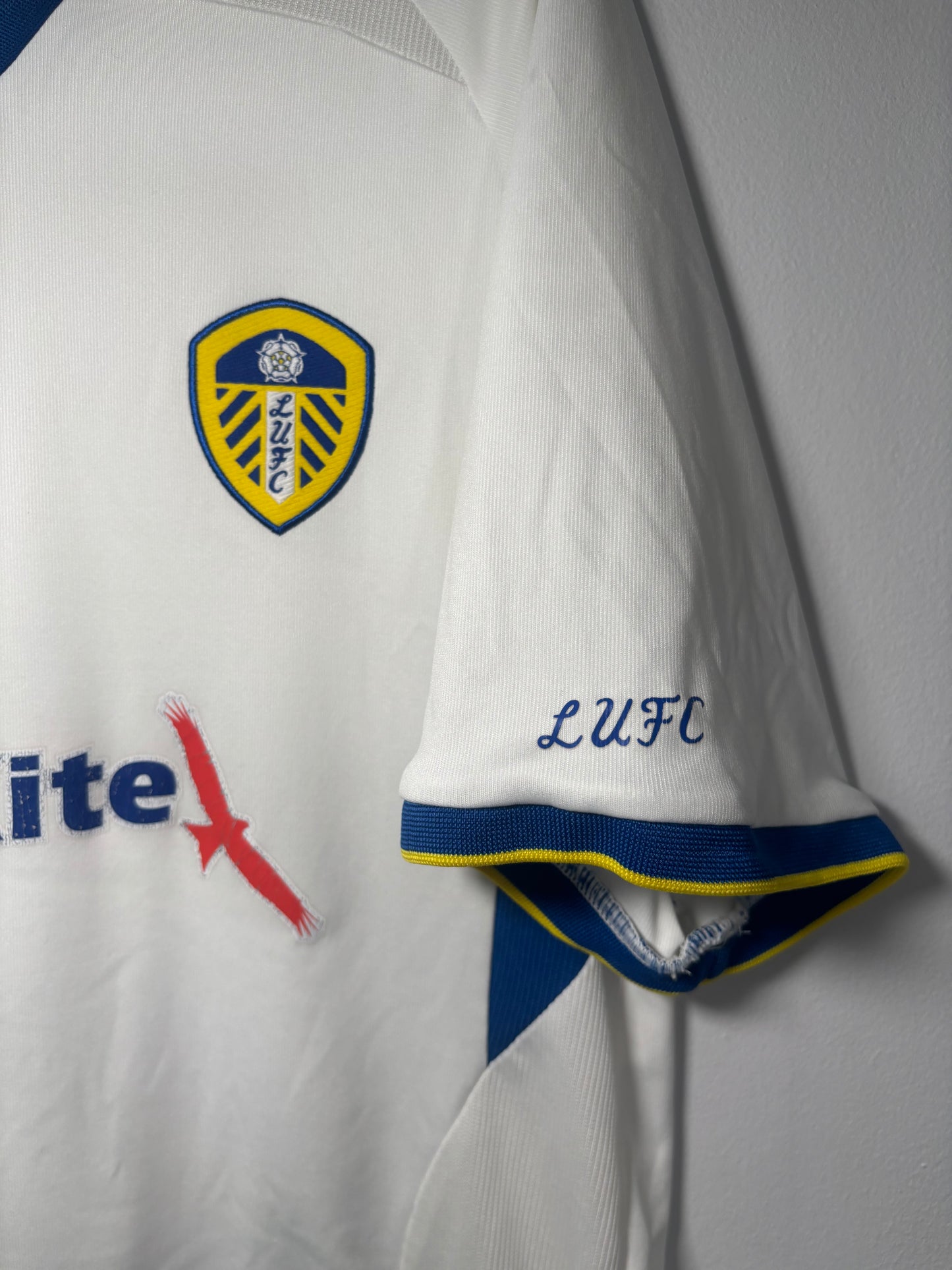 Leeds United Home Shirt 2007/08 (S)