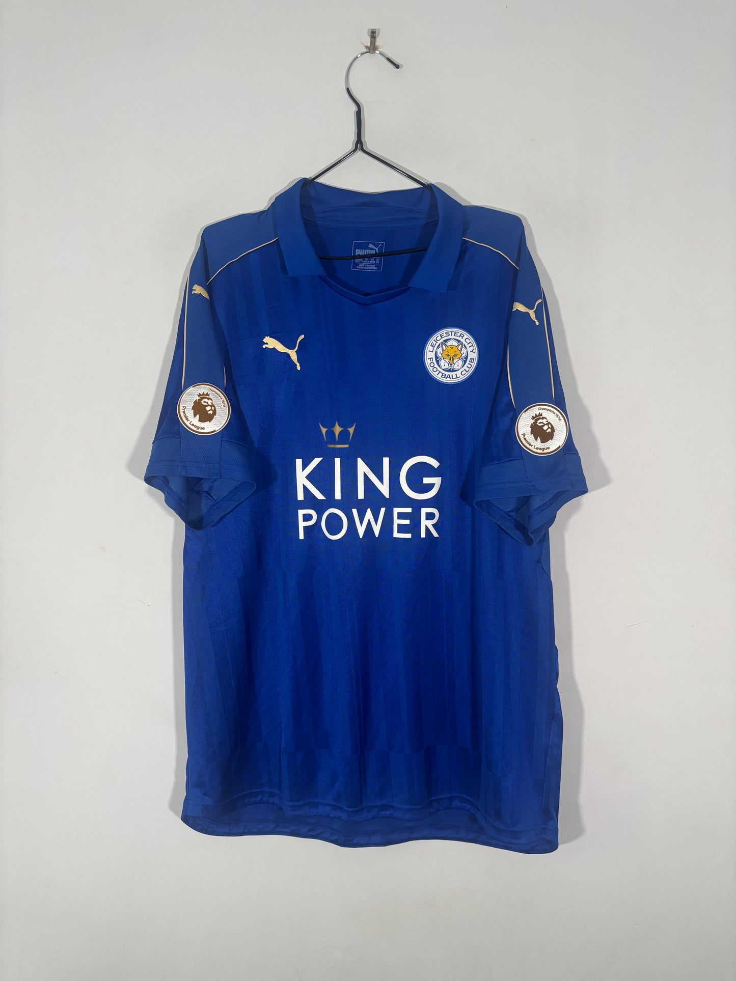 Leicester City Home Shirt 2016/17 (XXL)