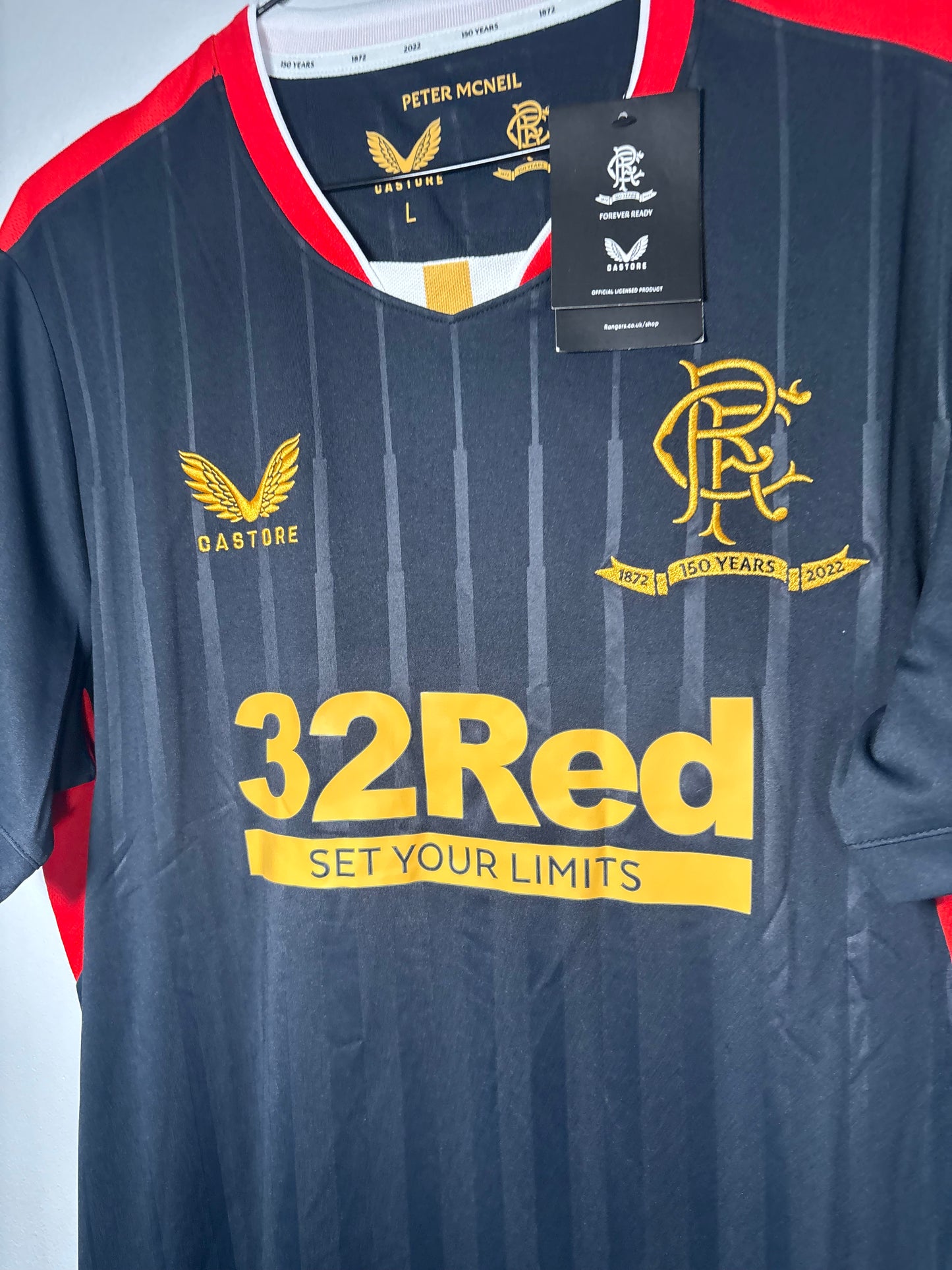 Rangers Away Shirt BNWT 2021/22 (L)