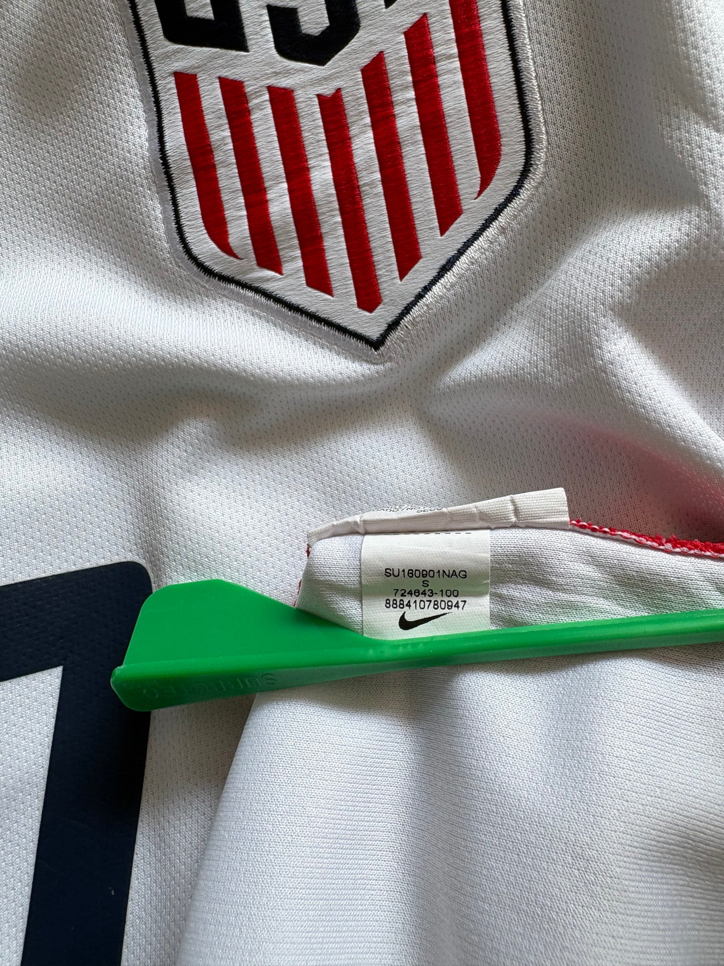 USA Home Shirt 2016 Pulisic (S)