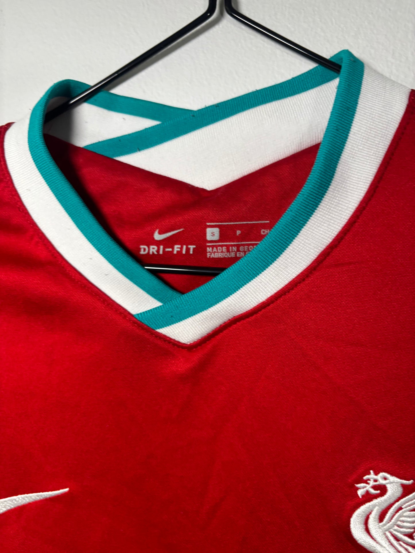 Liverpool Home Shirt 2020/21 Virgil Van Dijk (S)