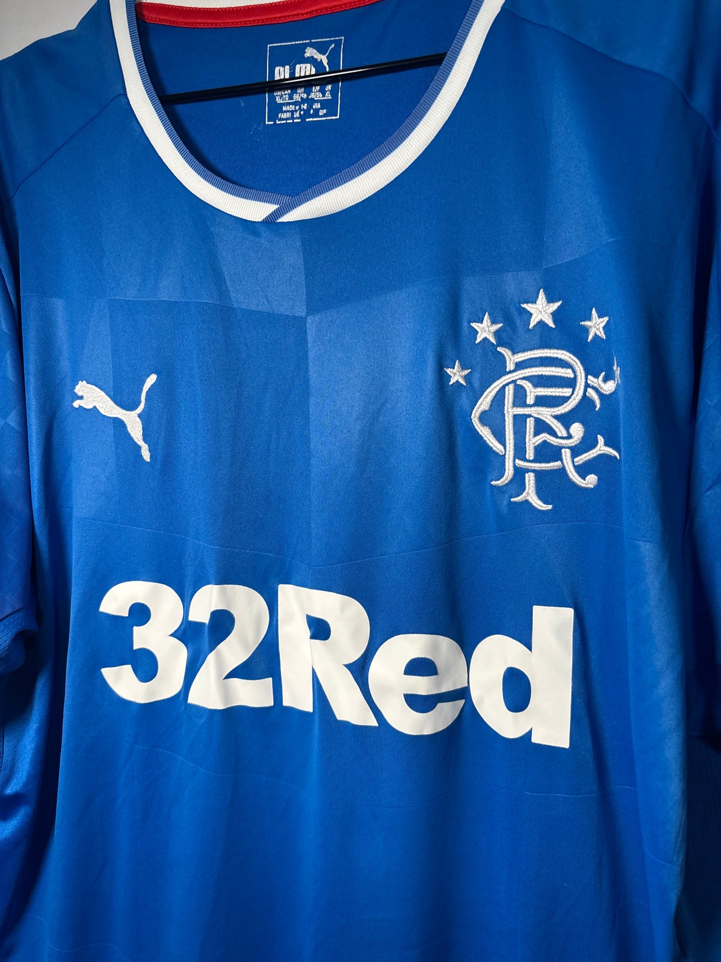 Rangers Home Shirt 2016/18 (XL)