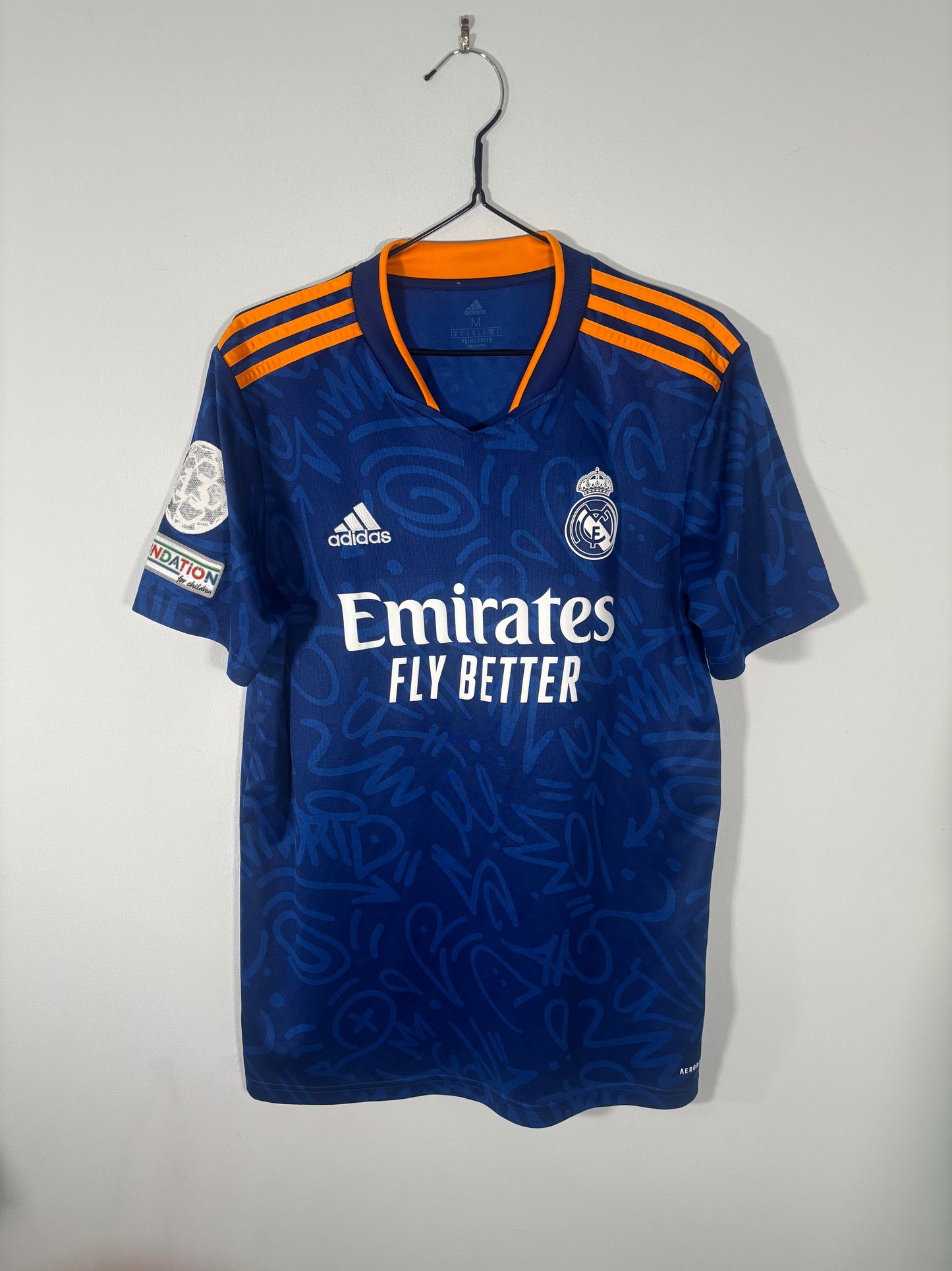 Real Madrid Away Shirt 2021/22 Benzema (M)