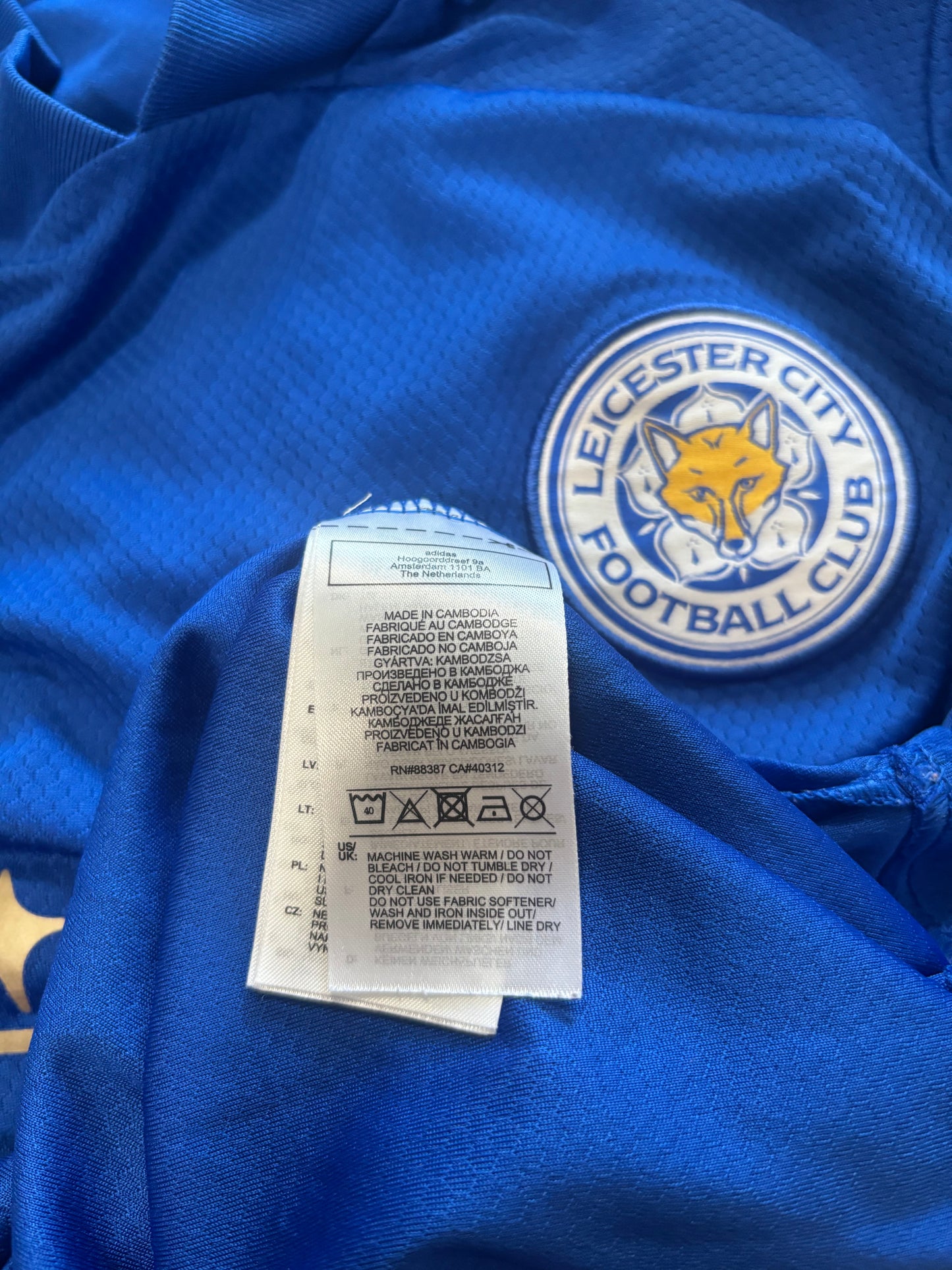 Leicester City Home Shirt 2020/21 (S)