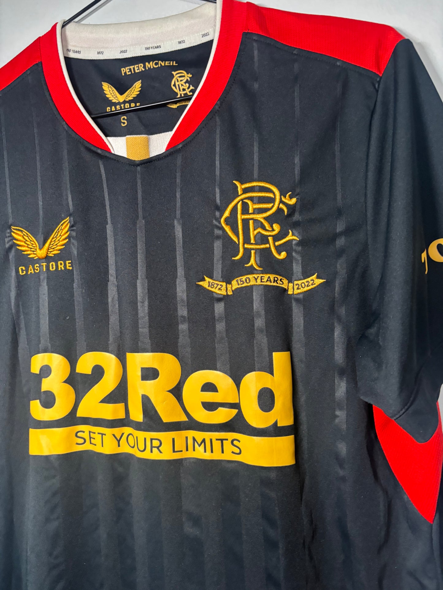Rangers Away Shirt 2021/22 Hagi (S)