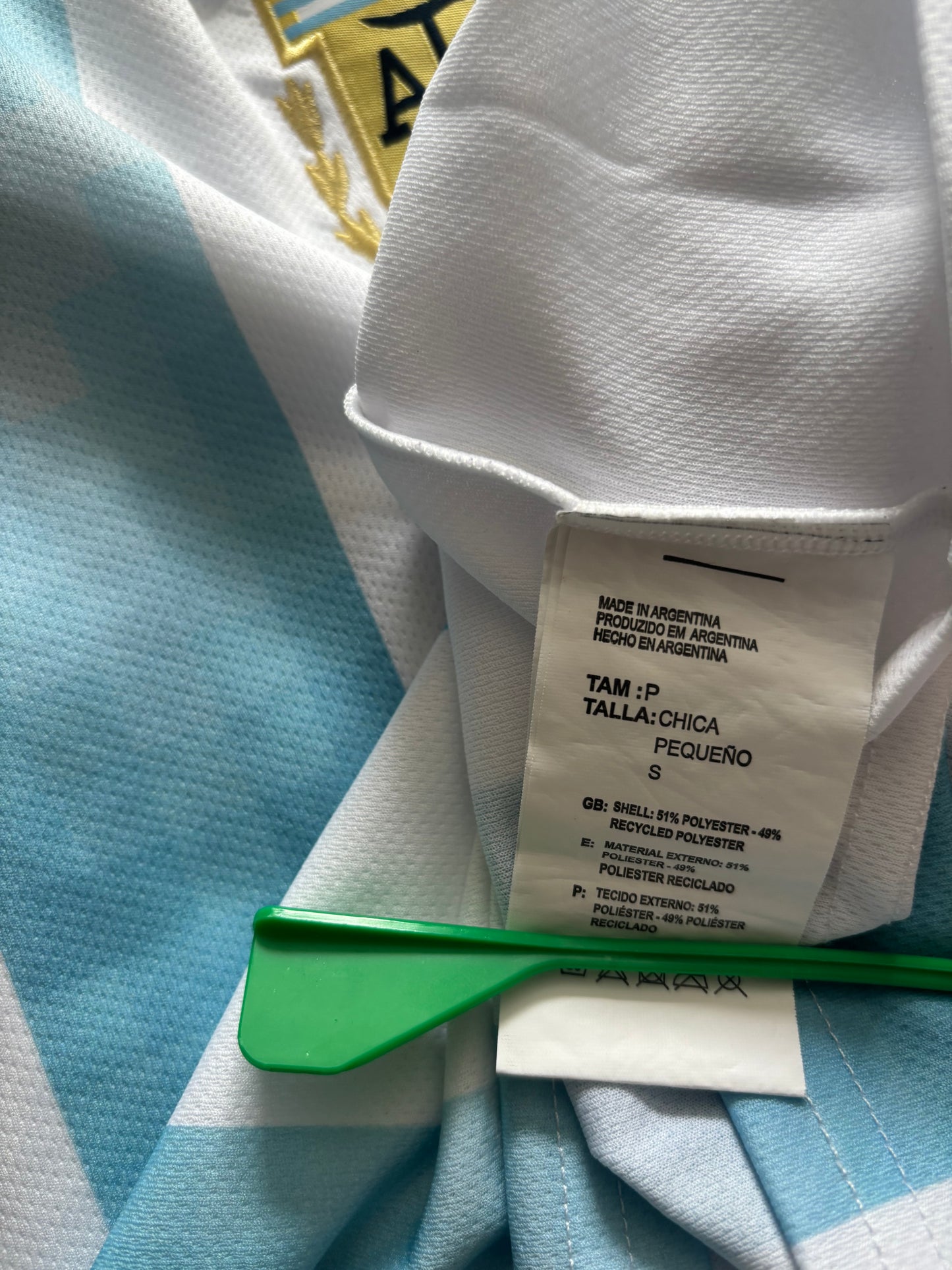 Argentina Home Shirt 2018 (S)