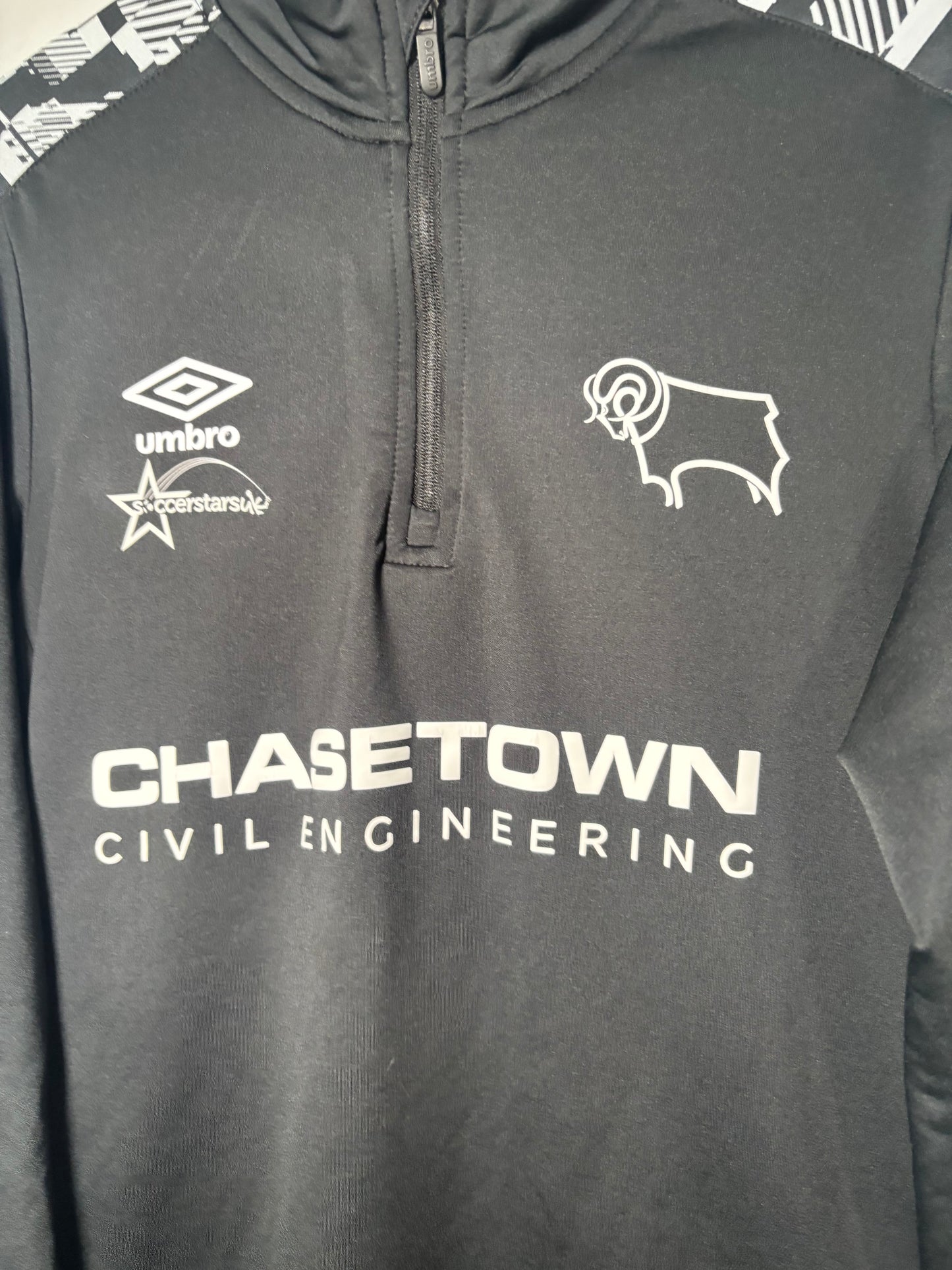 Derby County Training 1/4 Zip (M)