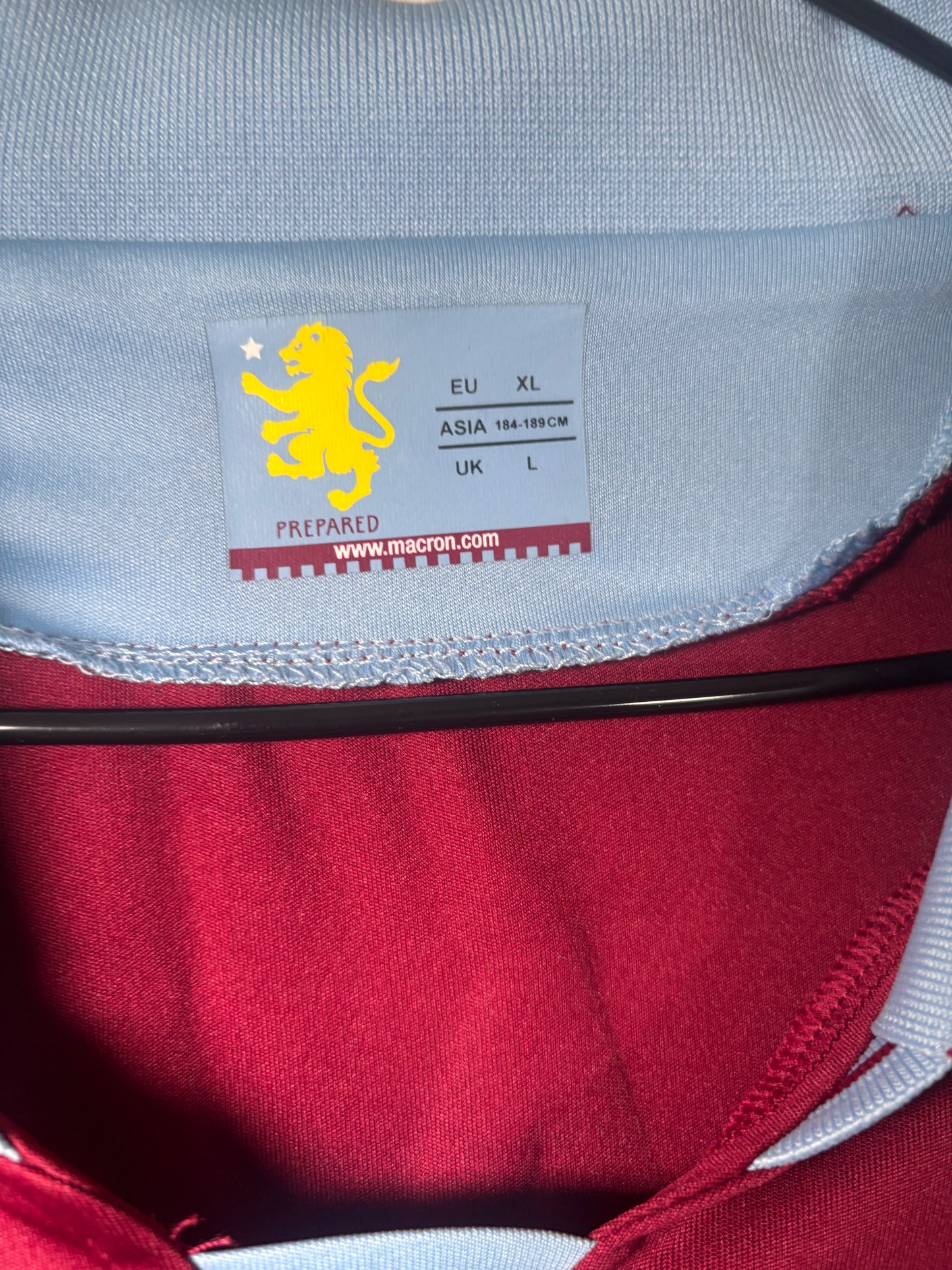 Aston Villa Home Shirt 2012/13 Clark (XL)