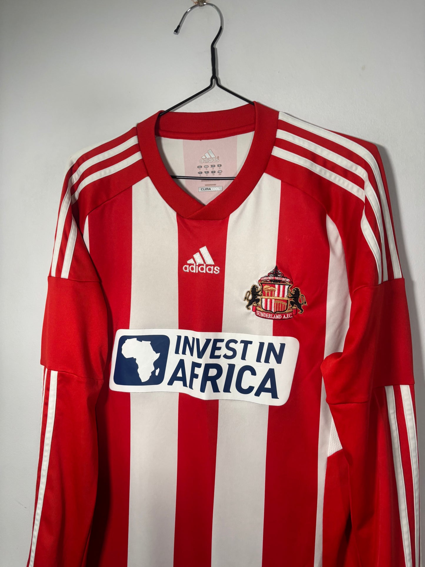 Sunderland home shirt 2012/13 L/S (S)