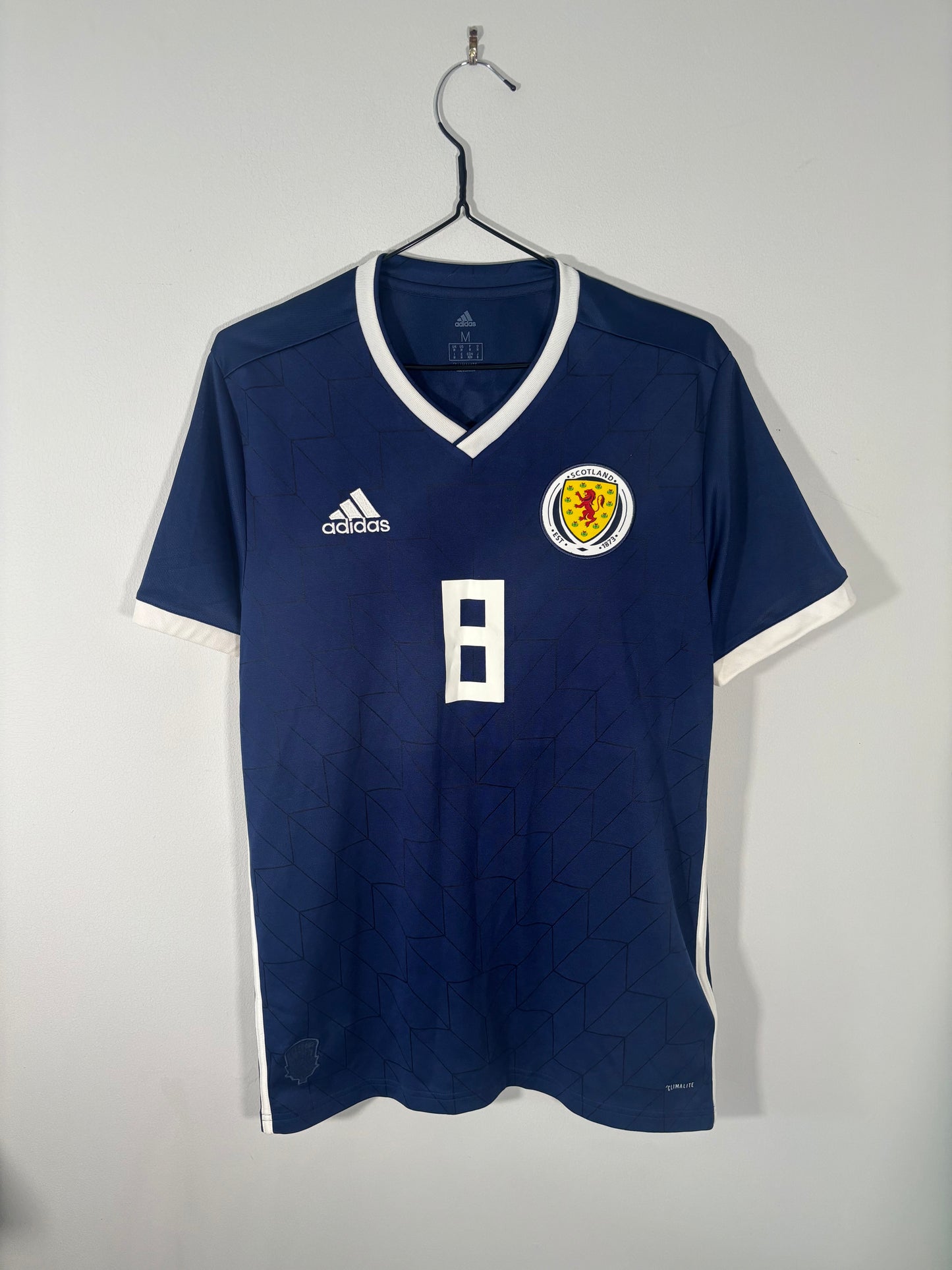 Scotland Home Shirt 2018 John McGinn (M)