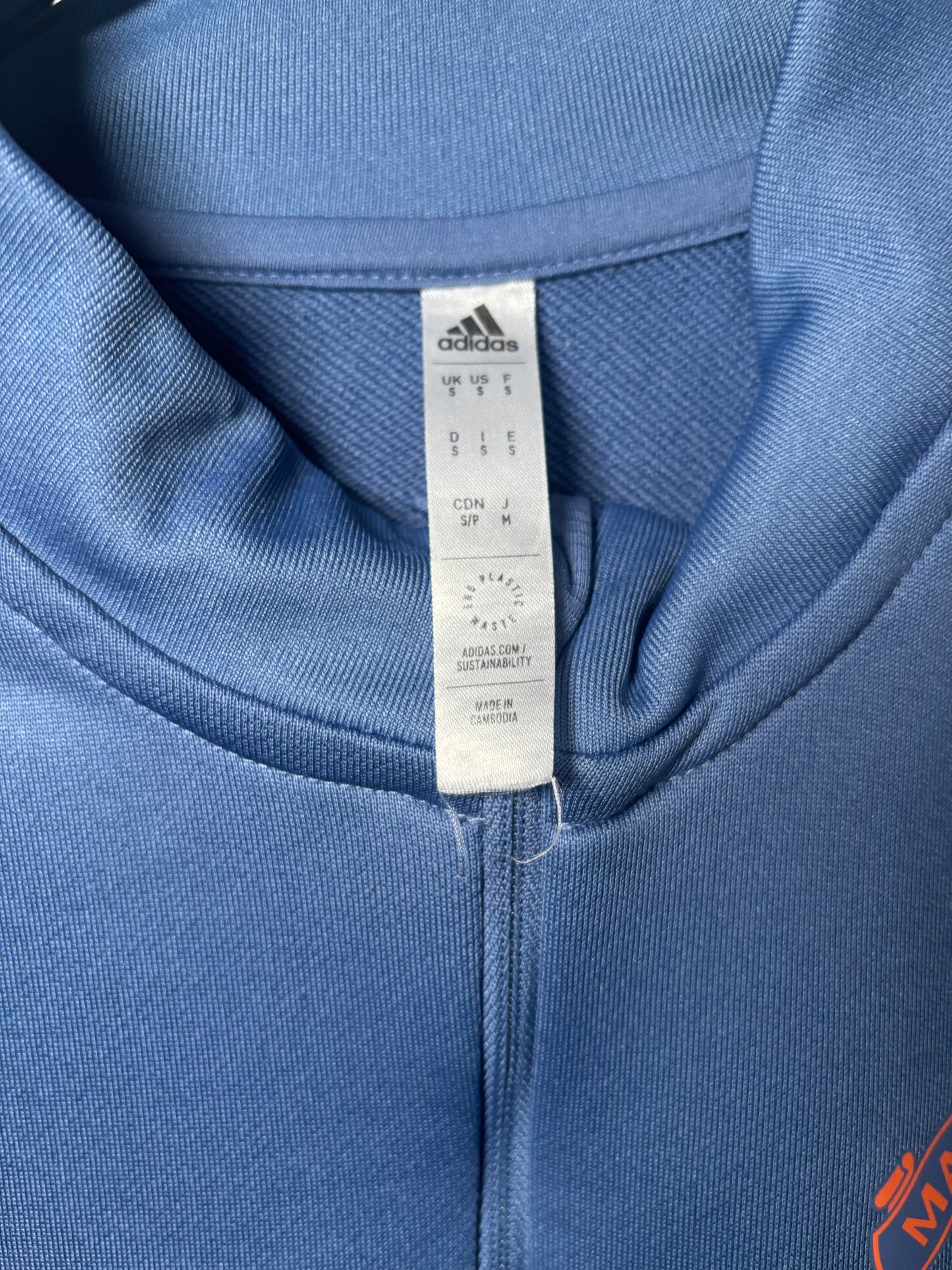 Manchester United Training 1/4 Zip (S)
