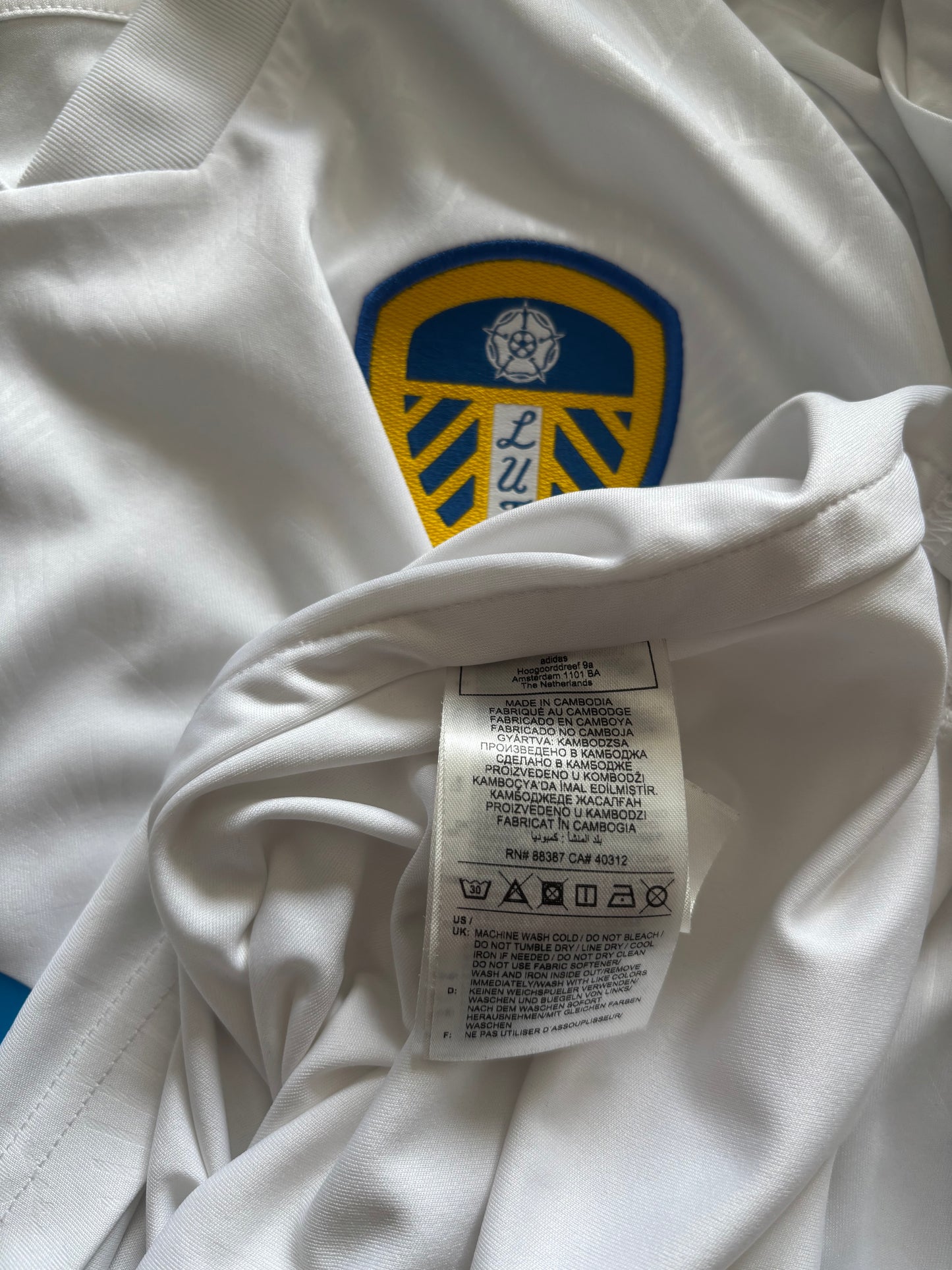 Leeds United Home Shirt 2023/24 (XL)