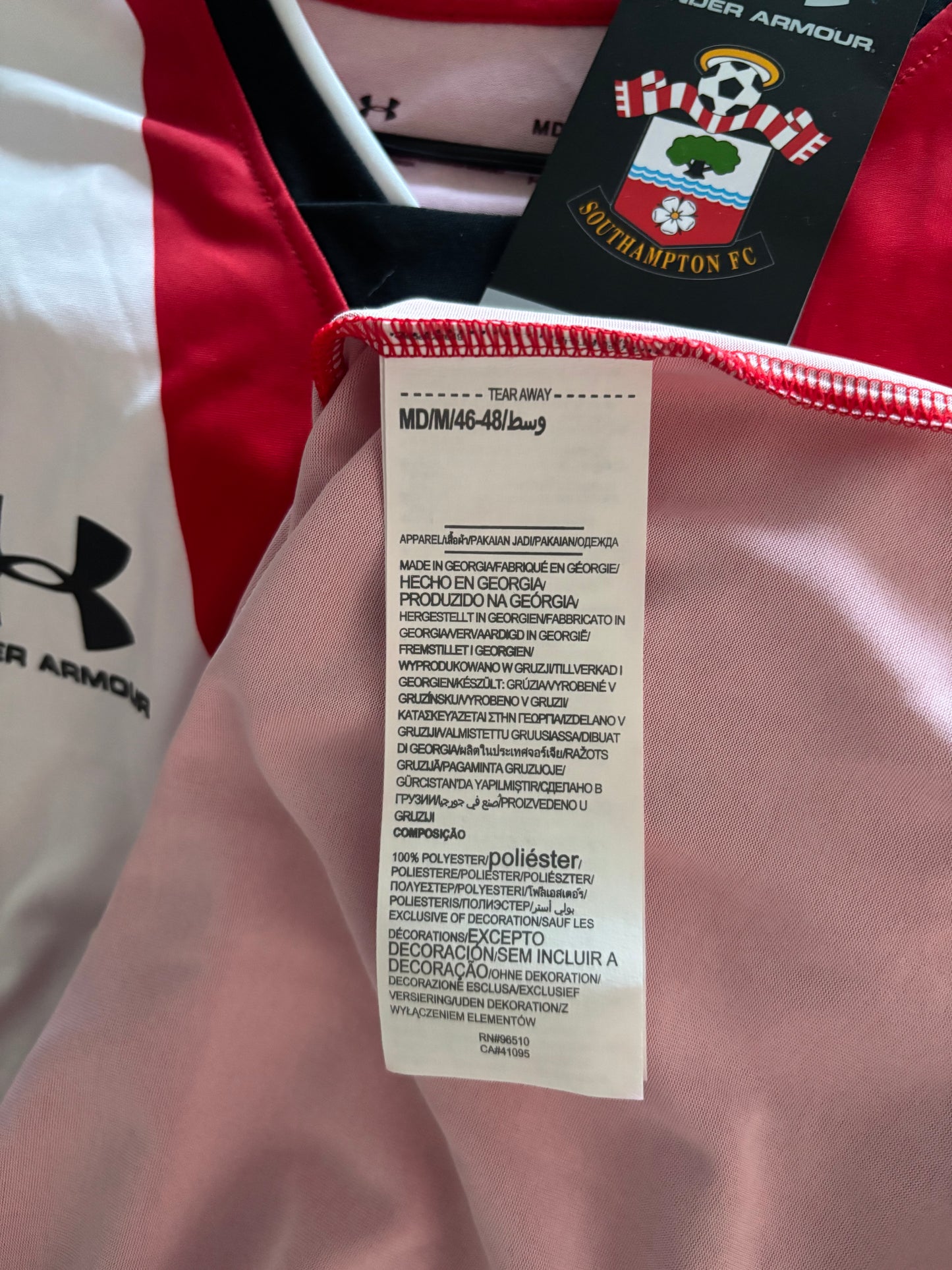 Southampton Home Shirt 2020/21 BNWT (M)