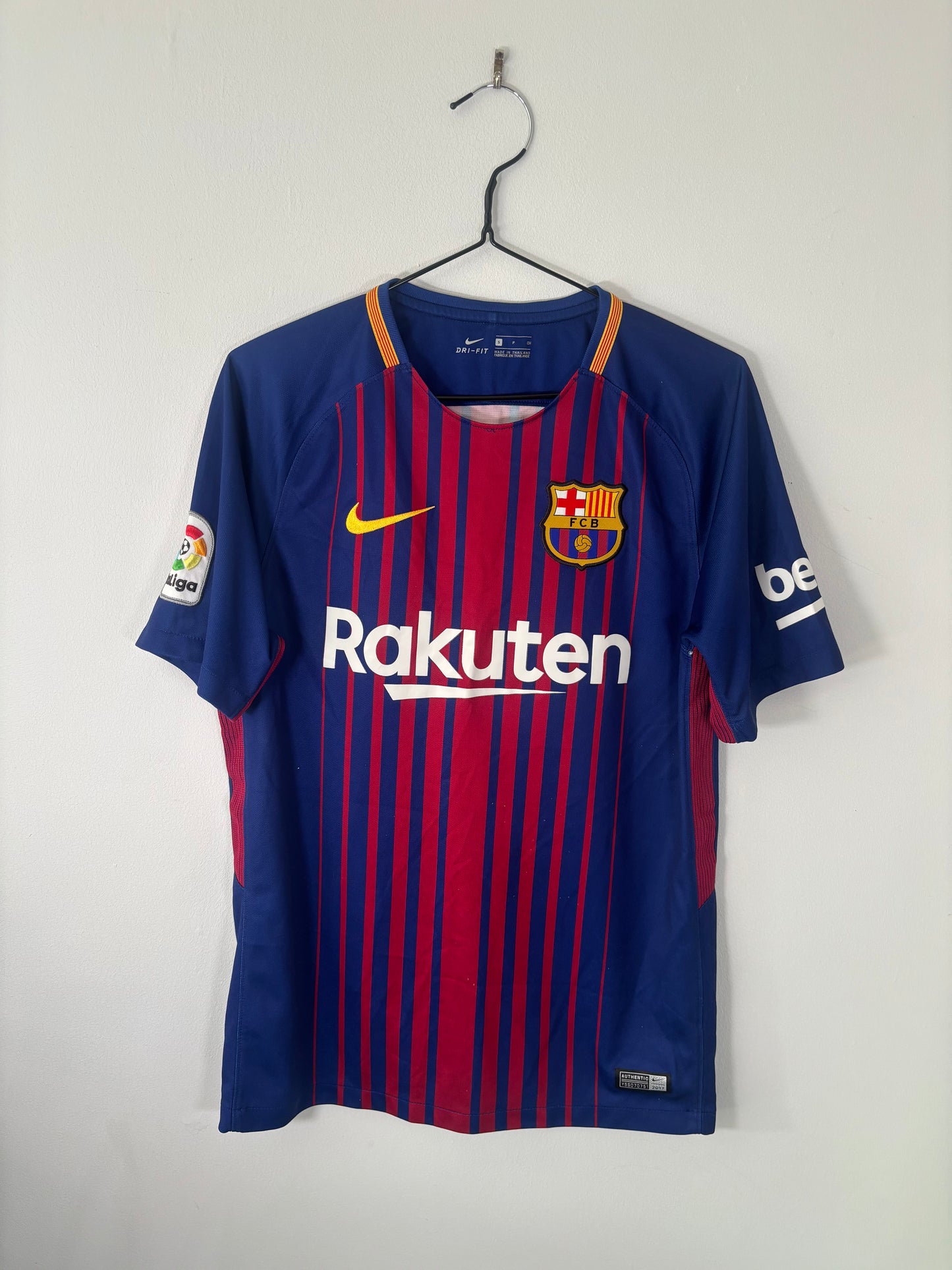 Barcelona Home Shirt 2017/18 (S)