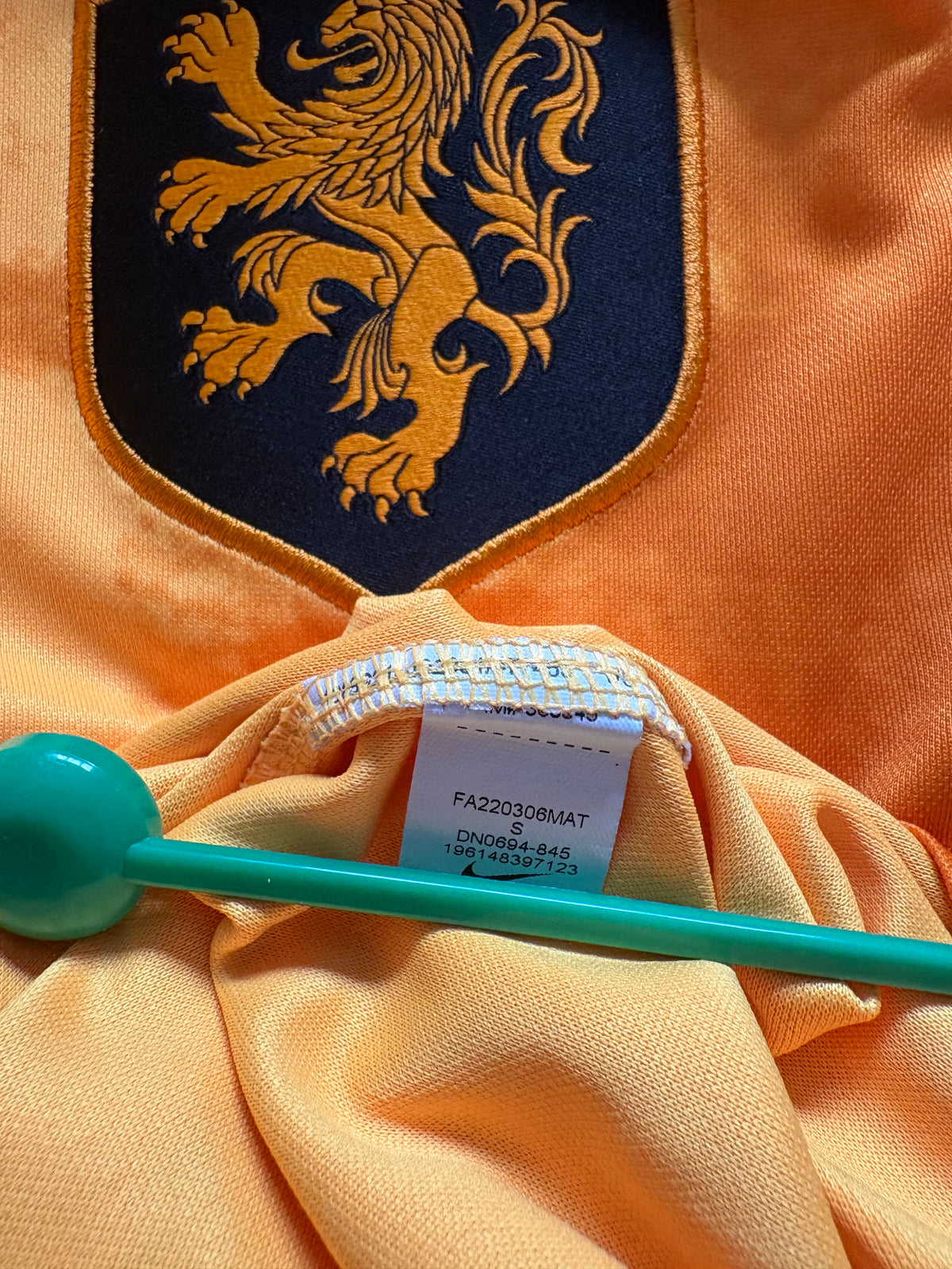 Netherlands Authentic Home Shirt 2022 (S)