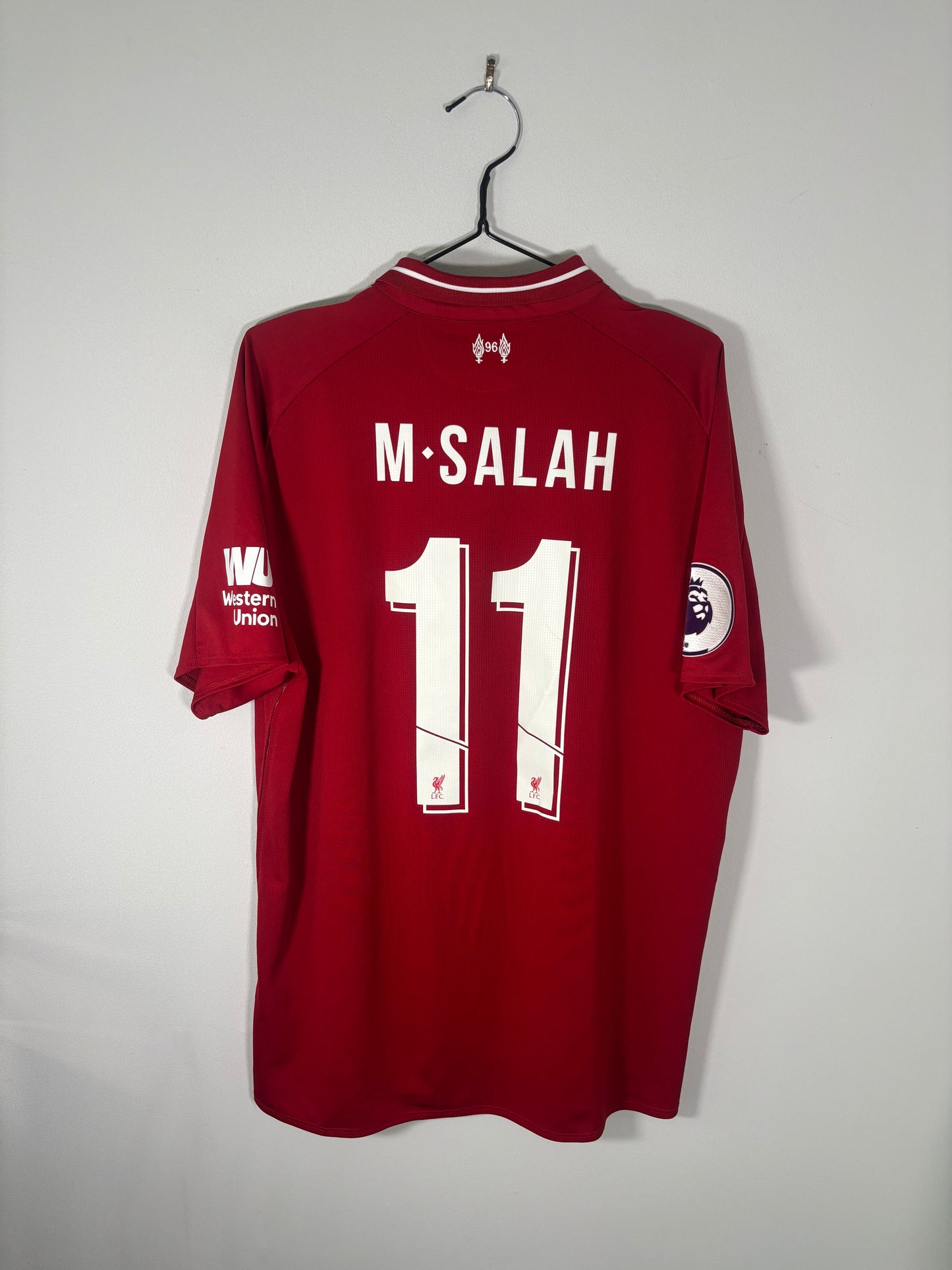 Liverpool Home Shirt 2018/19 Mo Salah (XL)