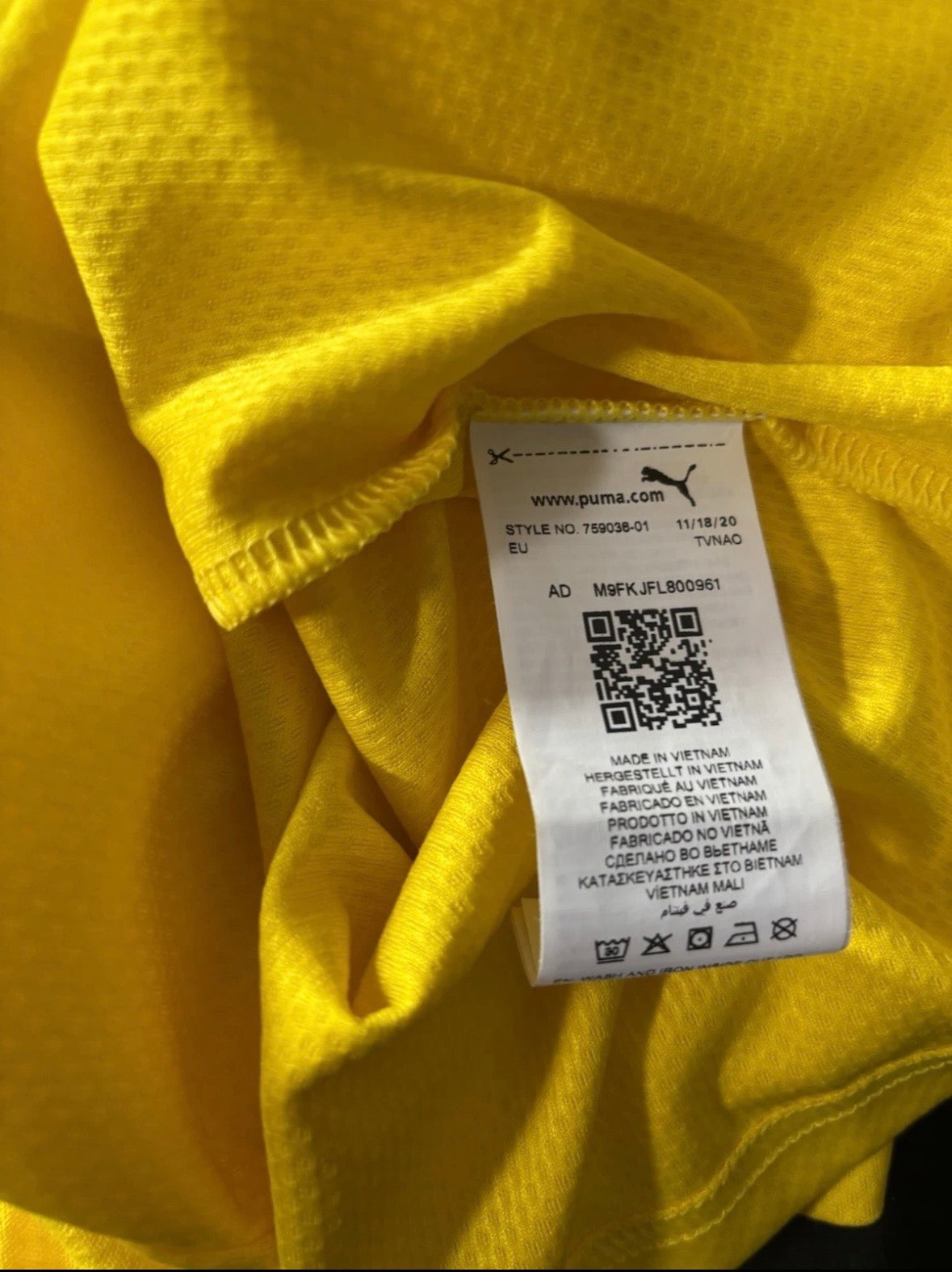 Borussia Dortmund Home Shirt 2021/22 Haaland (L)