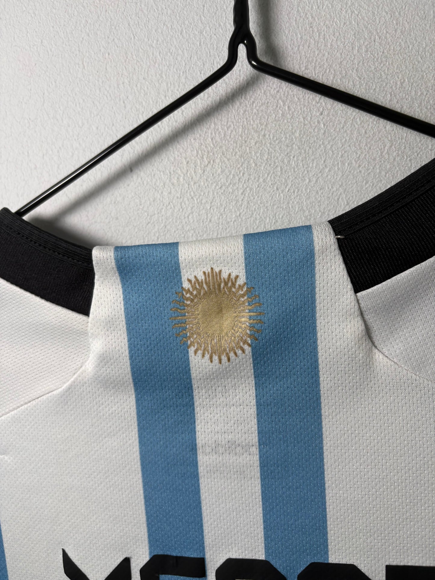 Argentina Home Shirt 2022 Messi (XLK)