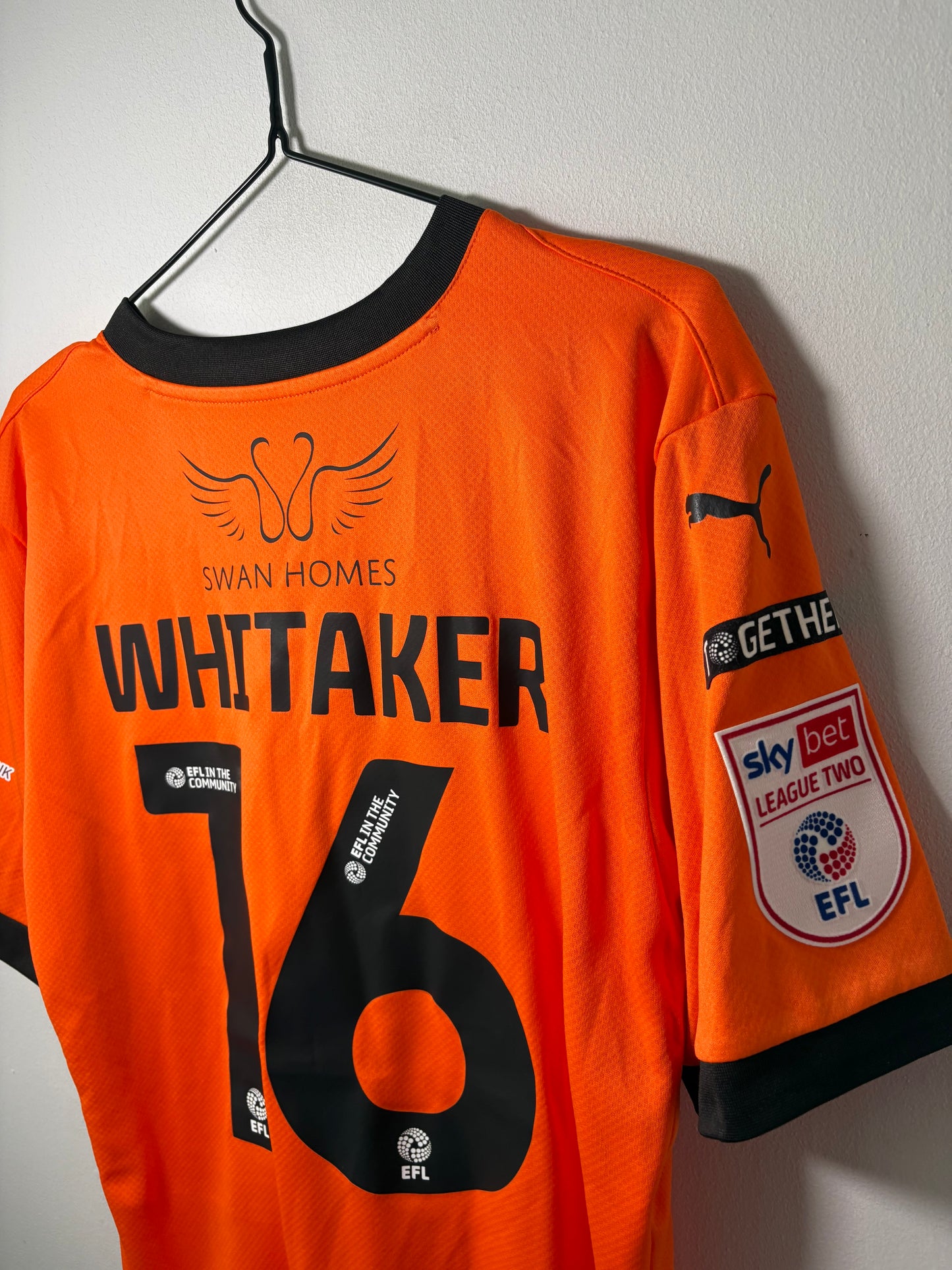 Notts County Away Shirt 2024/25 Whittaker (L)