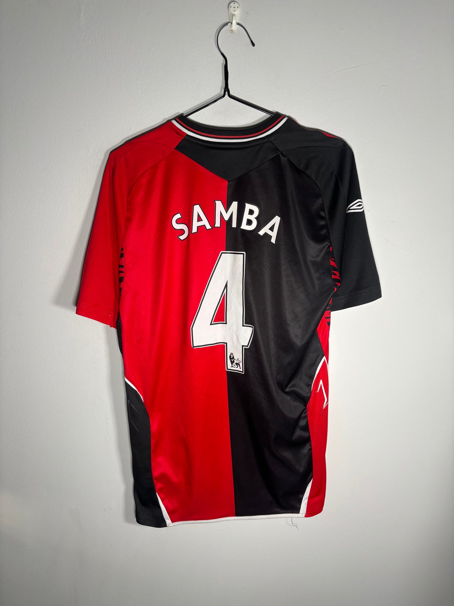 Blackburn Rovers Away Shirt 2007/08 Samba (S)