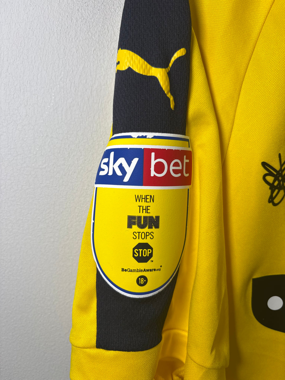 Oxford United Home Shirt 2018/19 Raglan (M)