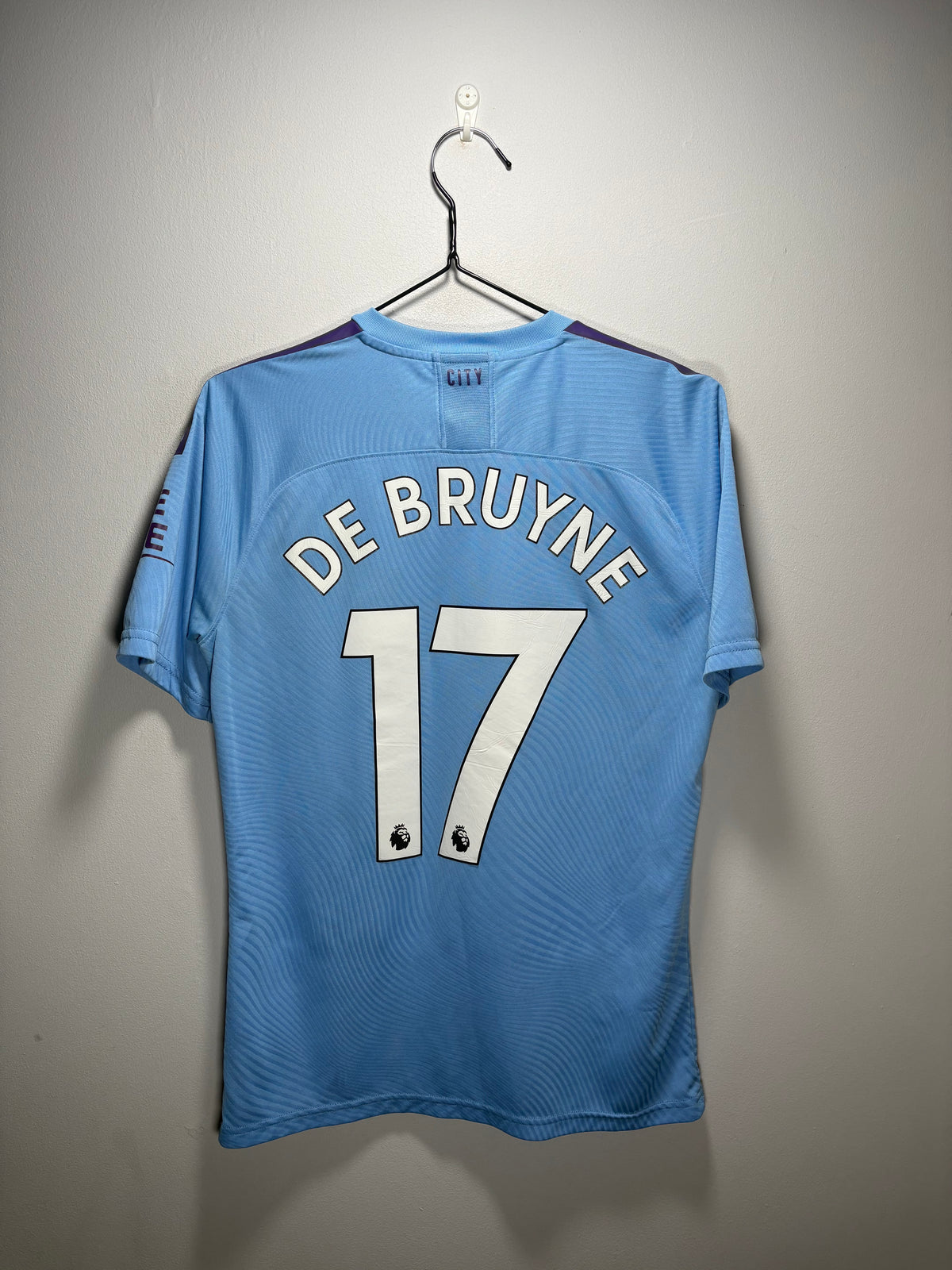 Manchester City Authentic Hjemmebanetrøje 2019/20 De Bruyne (M)