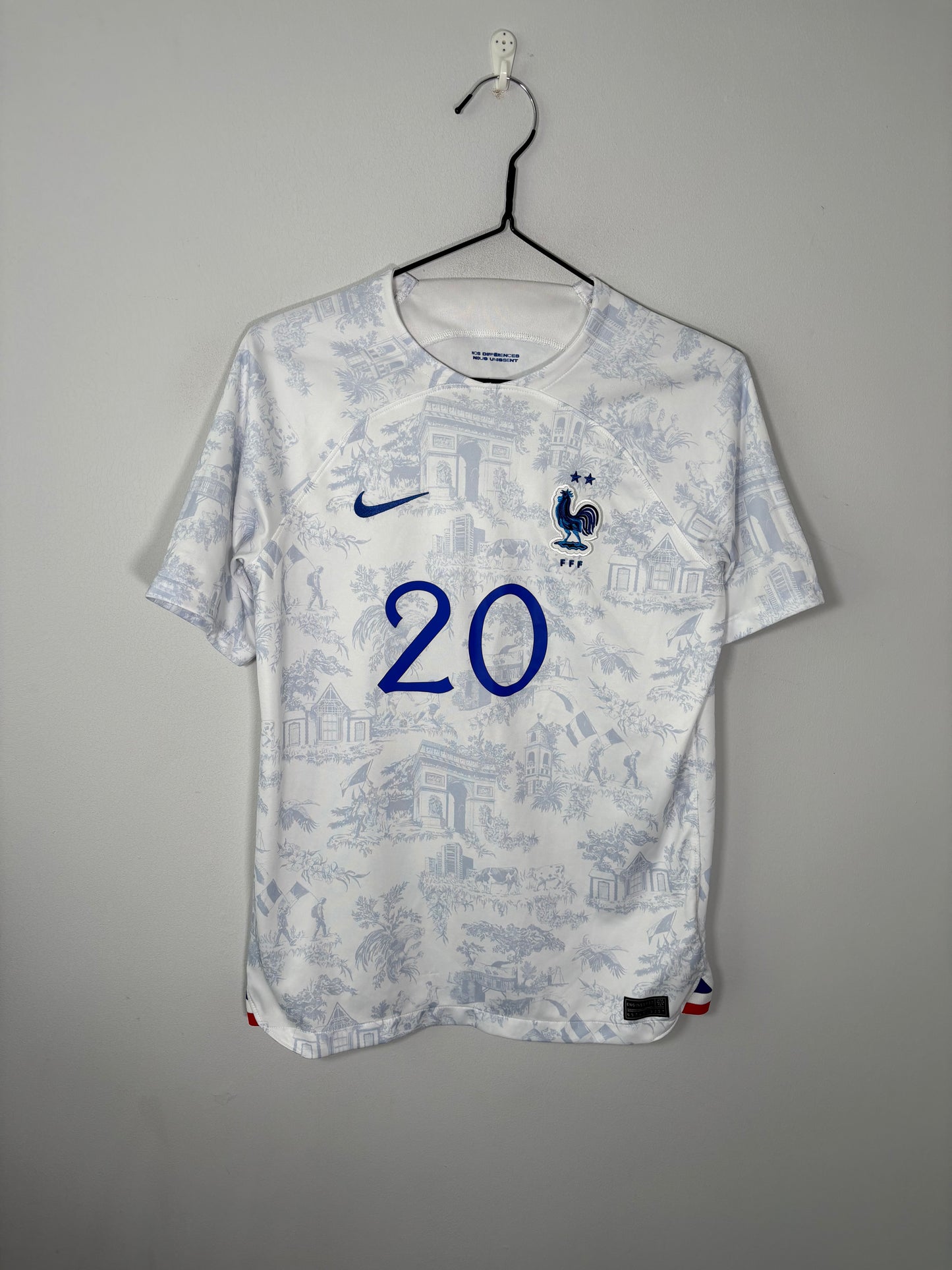 France Away Shirt 2022 Coman (XLB)