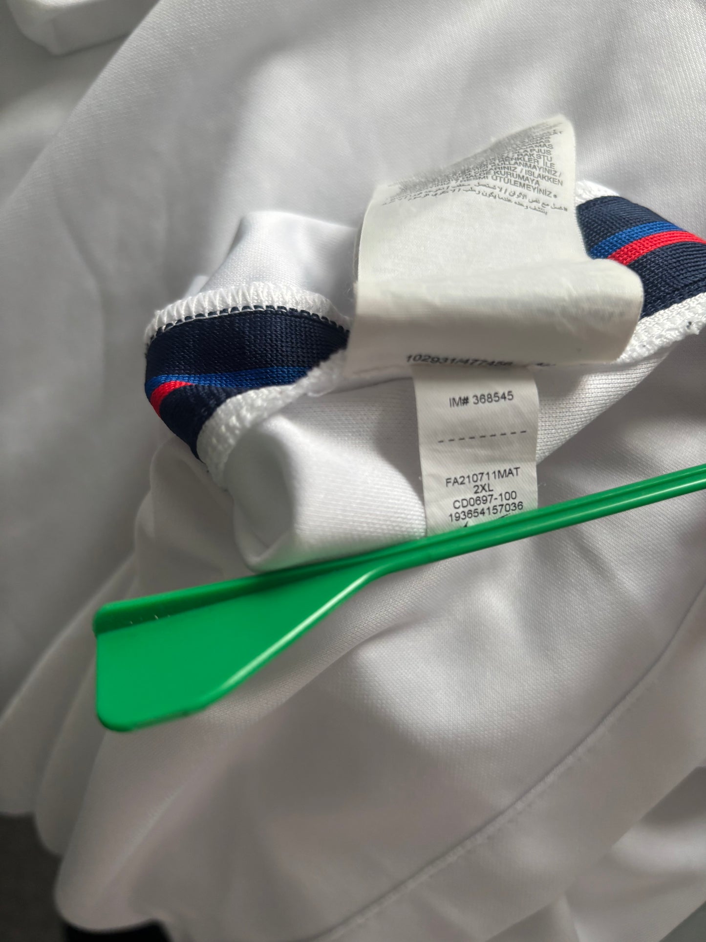 England Home Shirt 2020 (XXL)