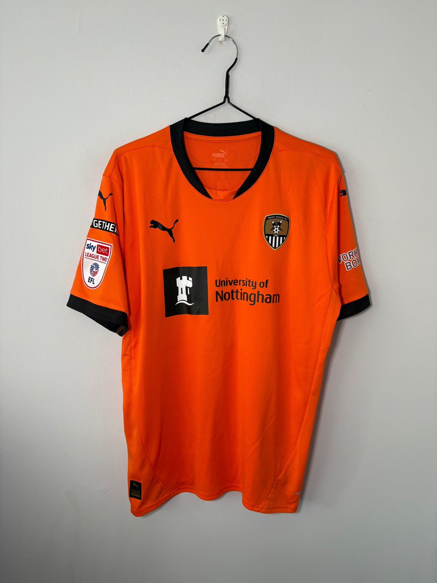 Notts County Away Shirt 2024/25 Whittaker (L)