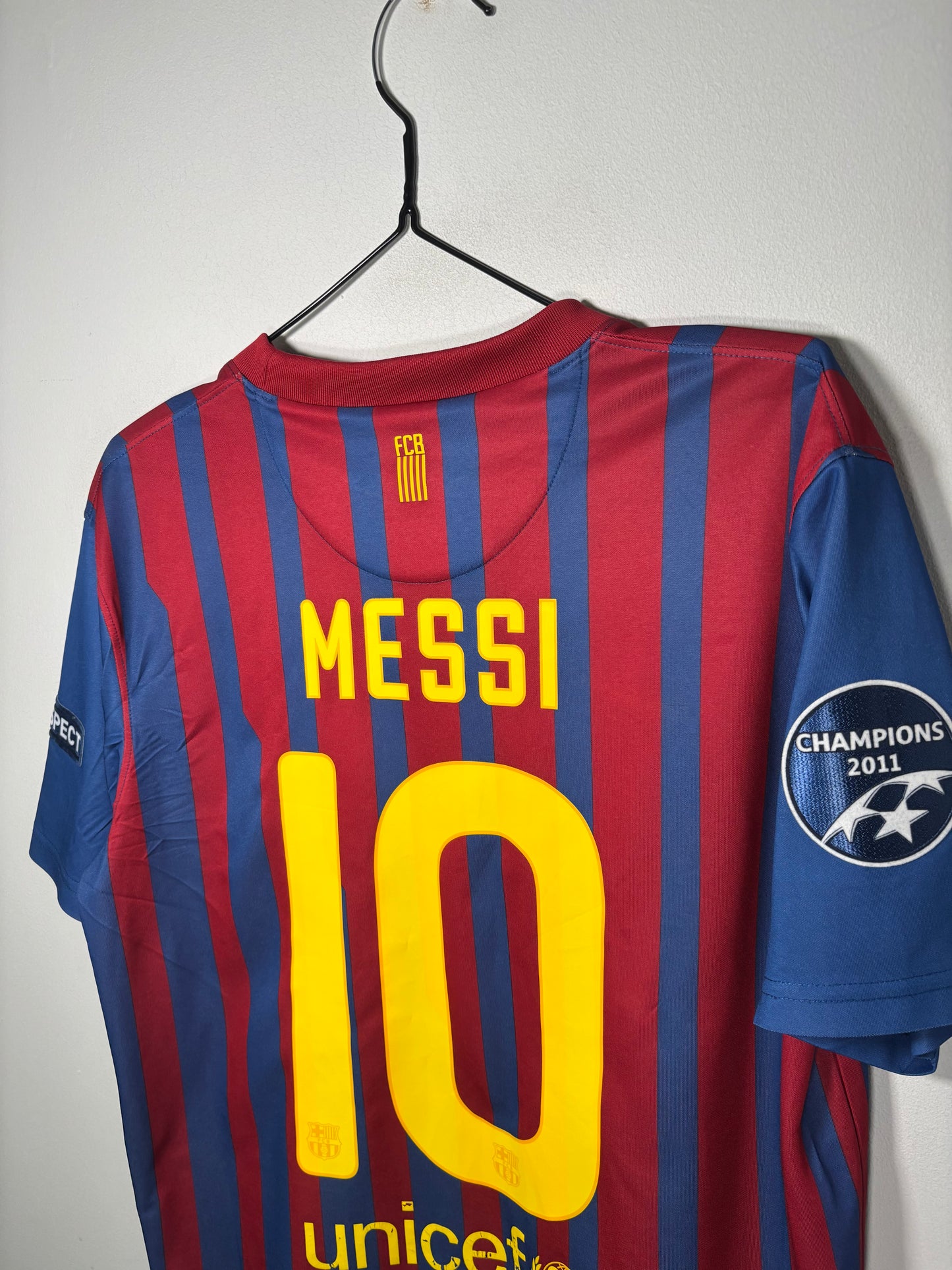 Barcelona Home Shirt 2011/12 Lionel Messi (M)