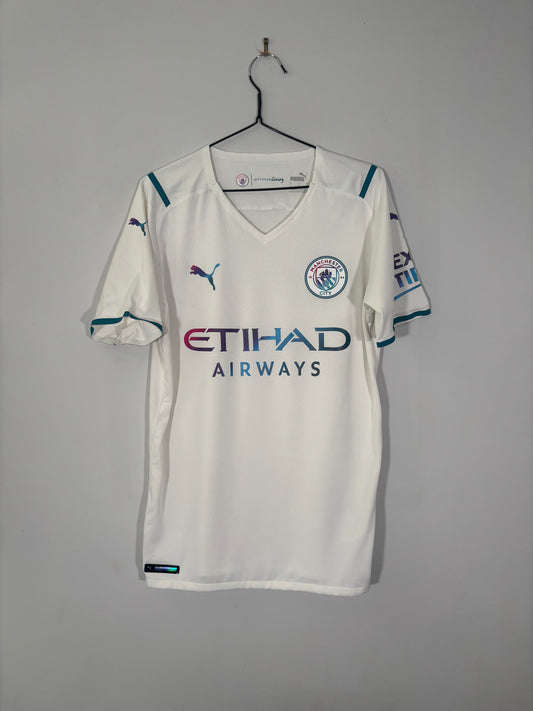 Manchester City Away Shirt 2021/22 Player Quality (L)