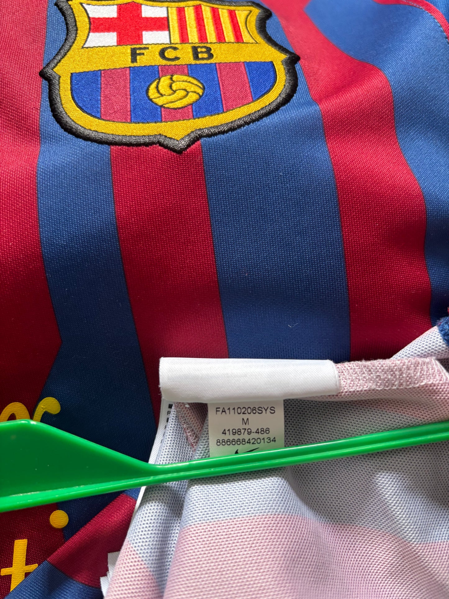 Barcelona Home Shirt 2011/12 Lionel Messi (M)