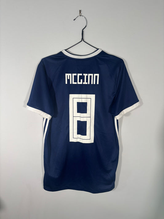 Scotland Home Shirt 2018 John McGinn (M)