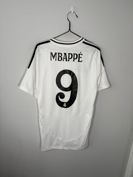 Real Madrid Home Shirt 2024/25 Mbappe (M)