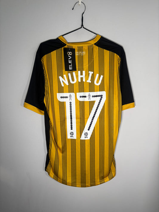 Sheffield Wednesday Away Shirt 2017/18 BNWT Nuhiu (L)