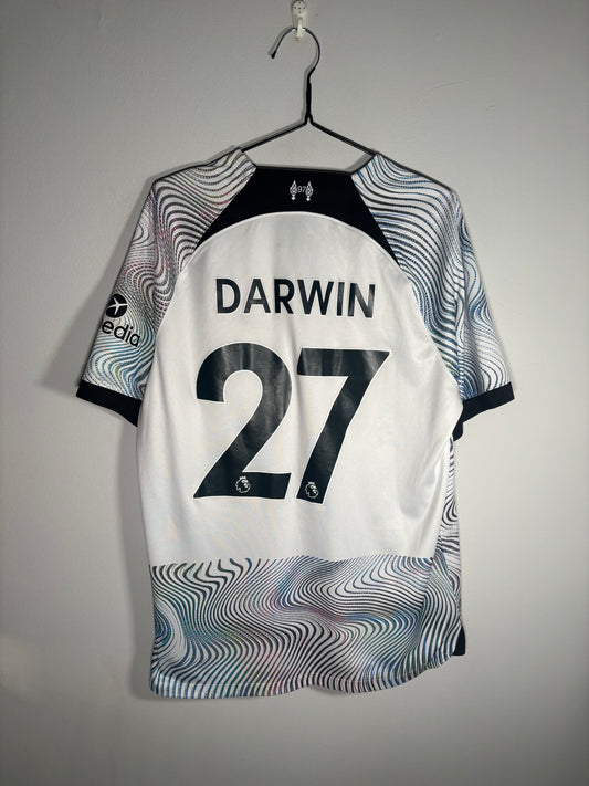 Liverpool Away Shirt 2022/23 Darwin Nunez (L)