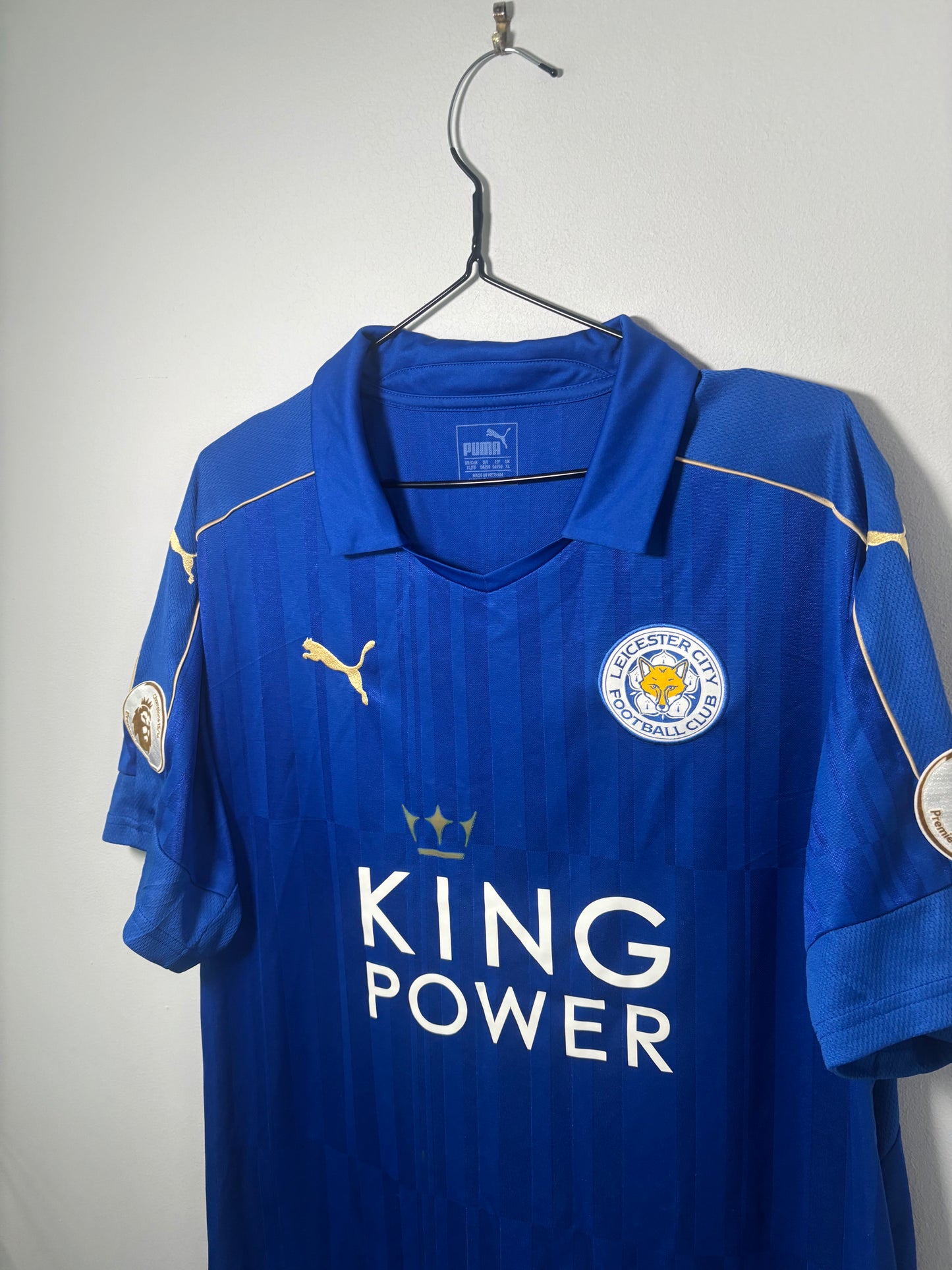 Leicester City Home Shirt 2017/18 (XL)