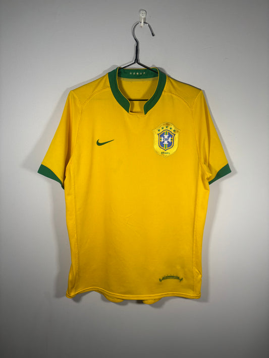 Brazil Home Shirt 2006 (S)