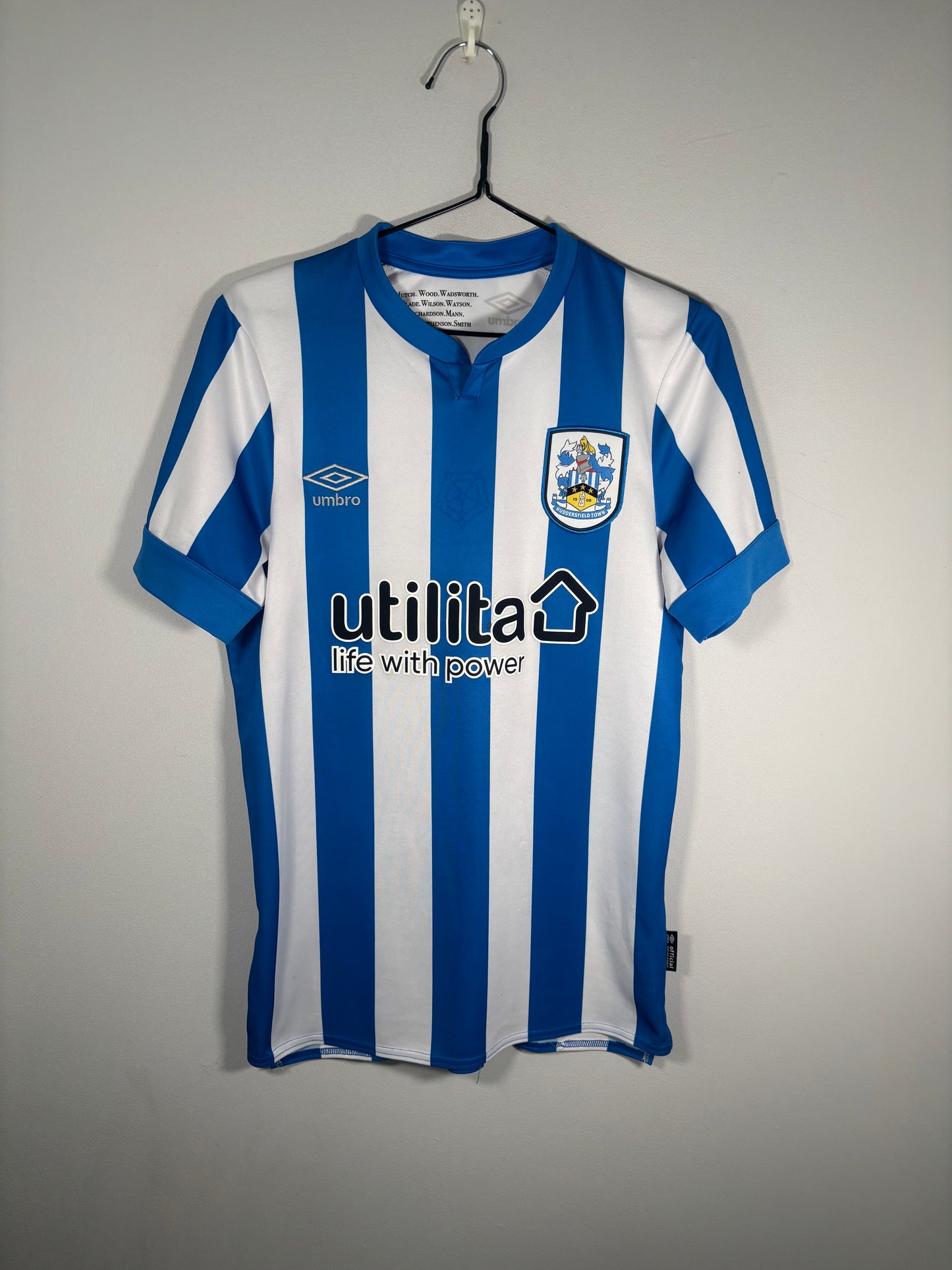 Huddersfield Town Home Shirt 2022/23 Tom Lees (S)