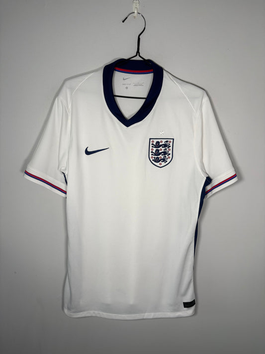 England Autentisk Hjemmebanetrøje 2024 (L)