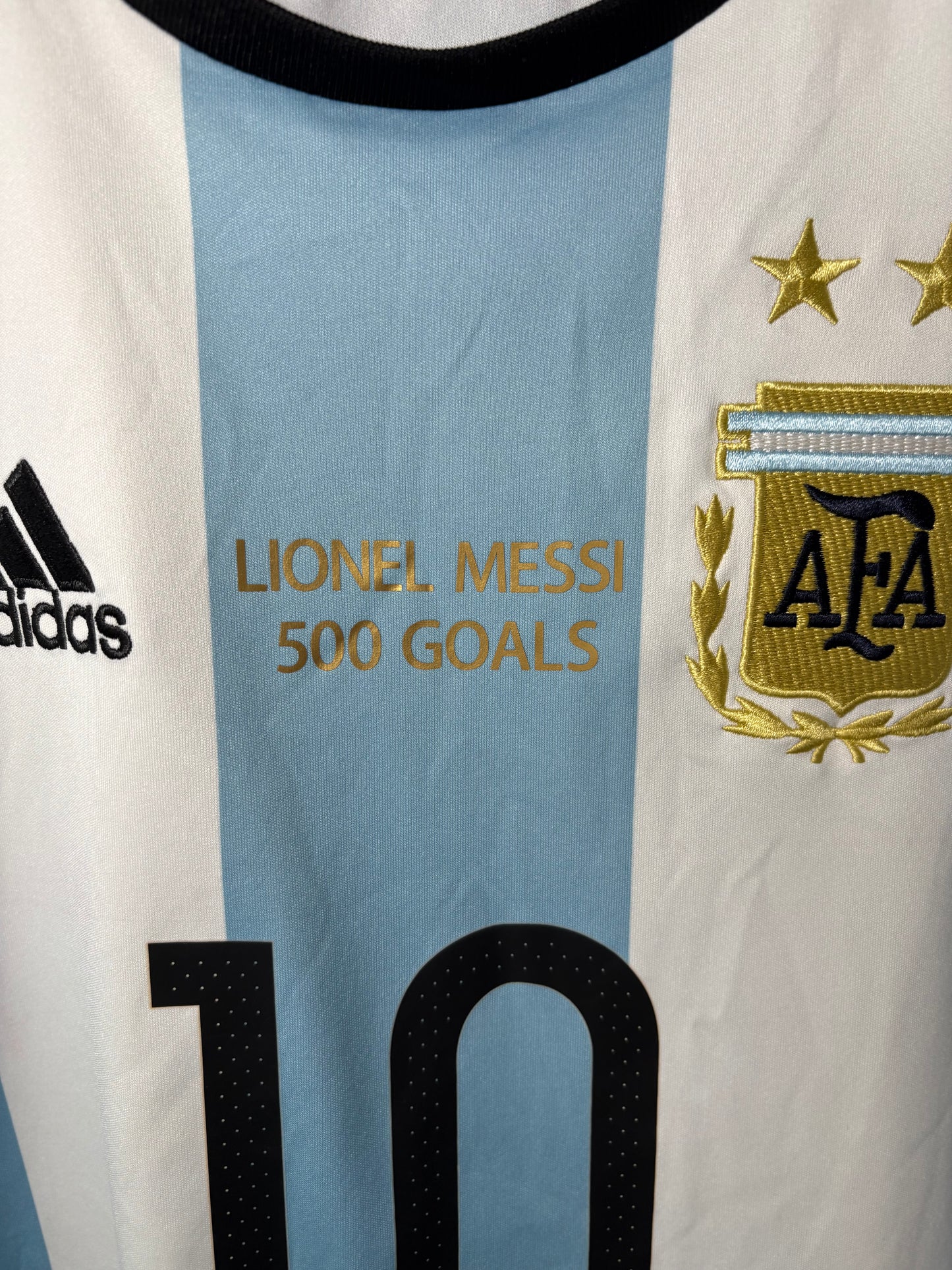 Argentina Home Shirt 2016 Messi (L)